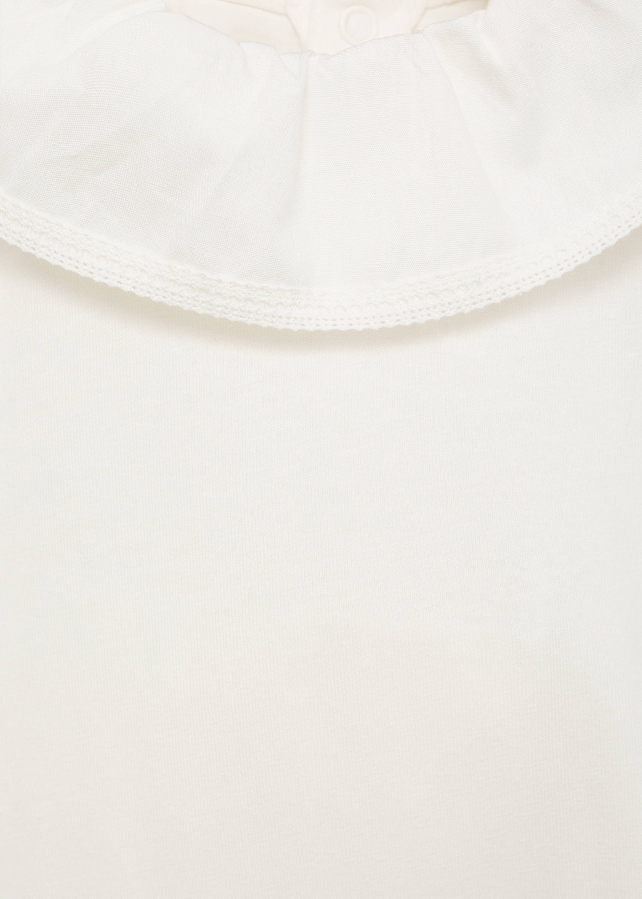 Baumwoll-Body mit Bubikragen - Detail des Artikels 8