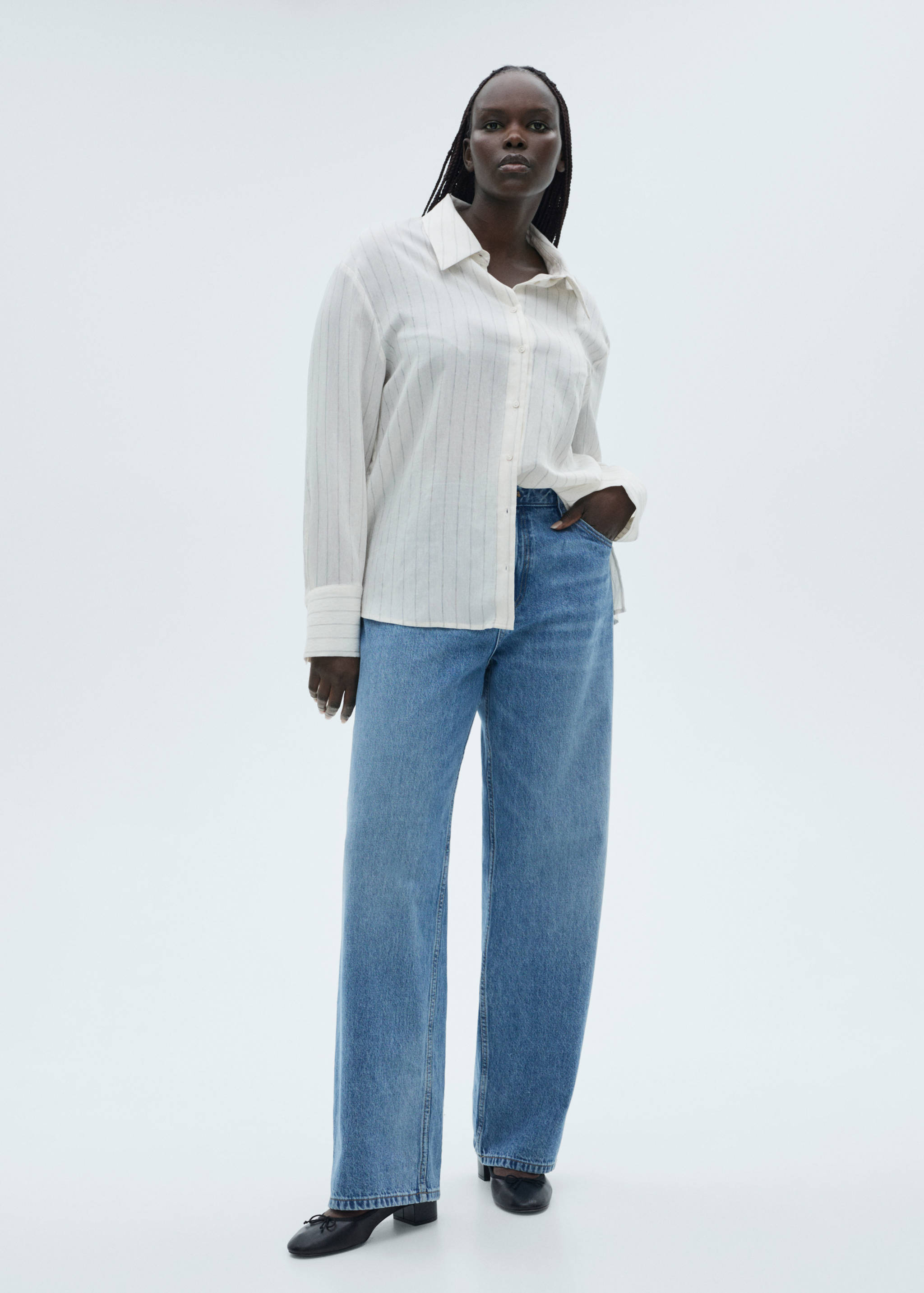 Camisa estampado rayas - Detalle del artículo 3