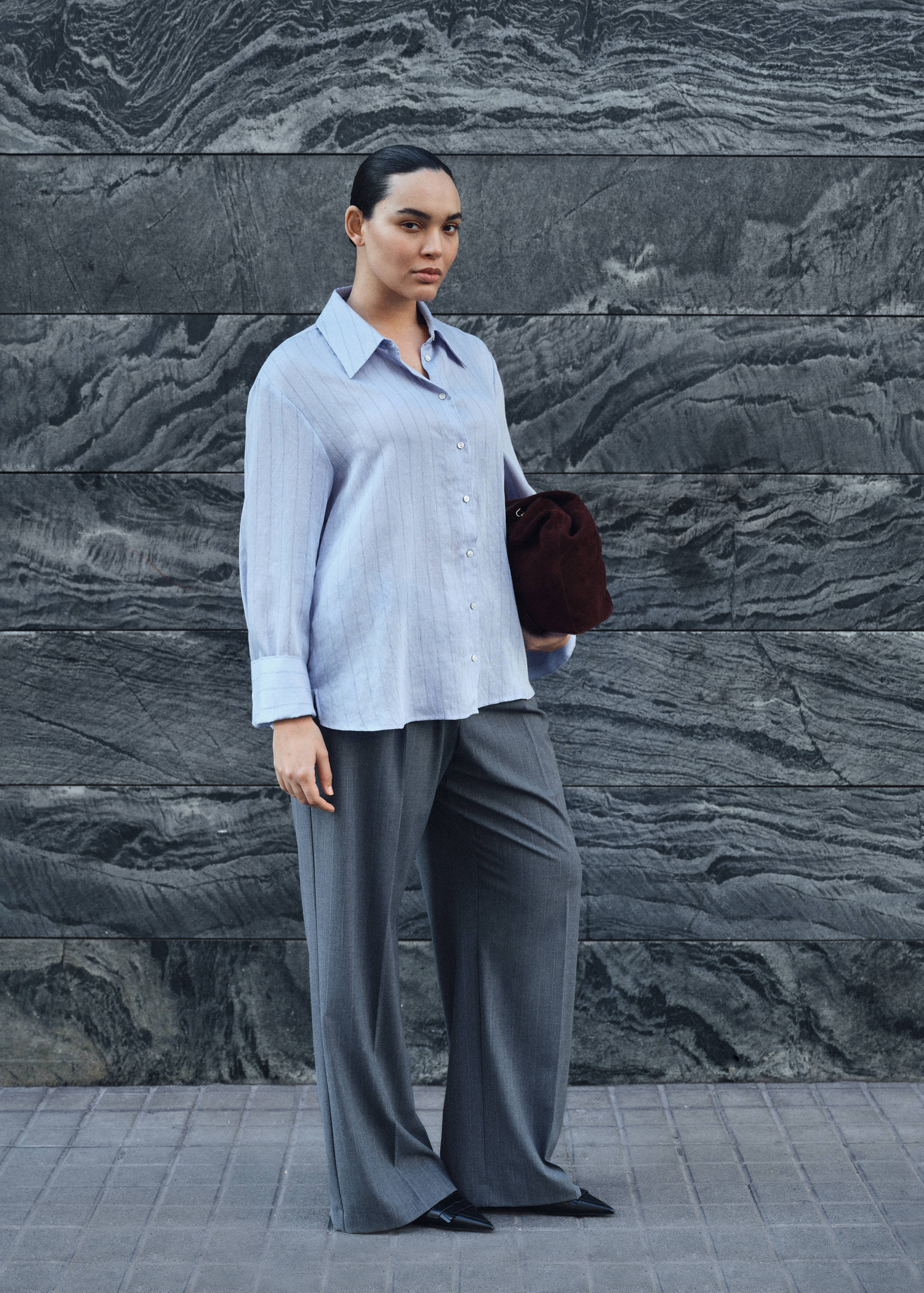 Camisa estampado rayas - Detalle del artículo 7