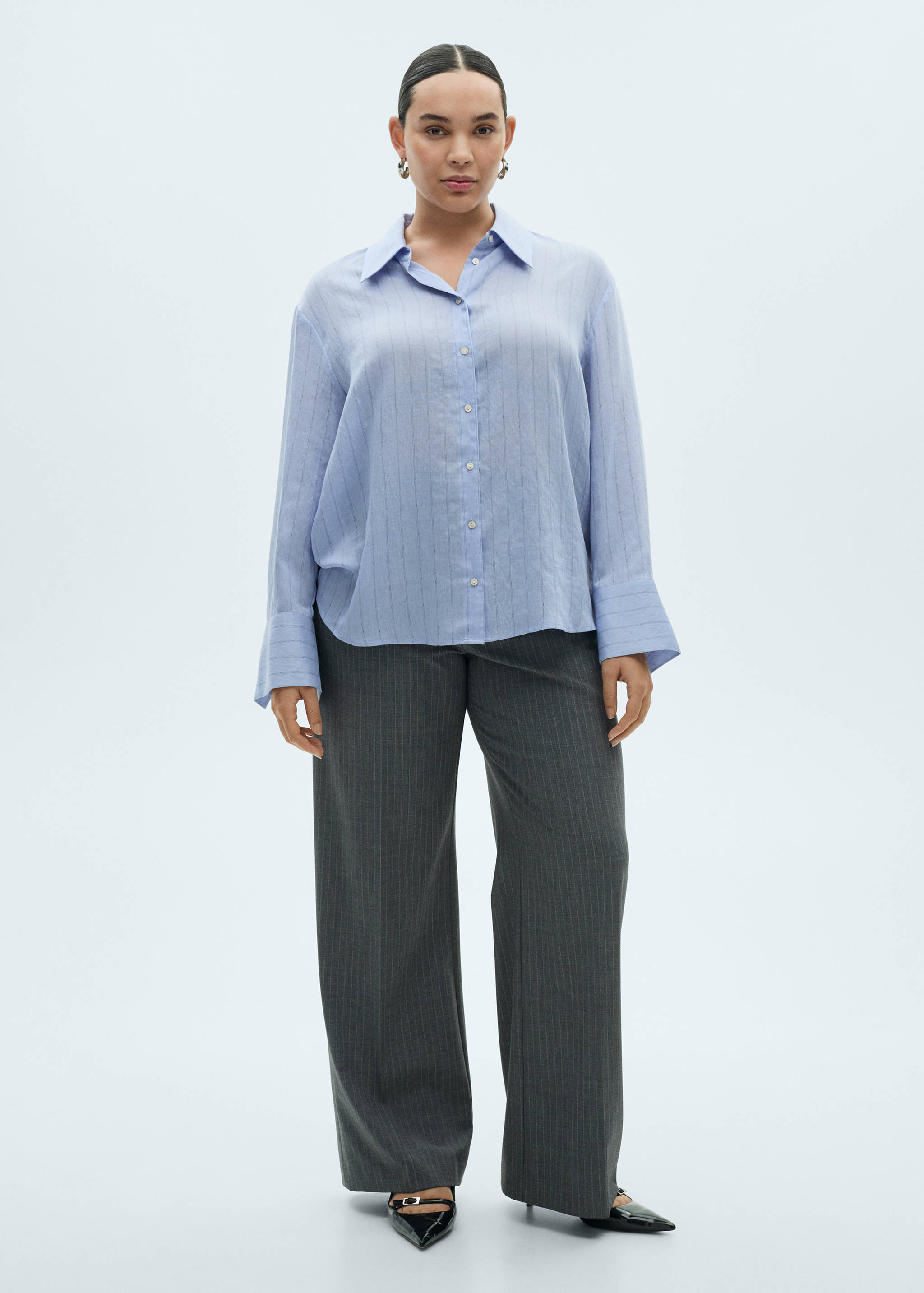 Camisa estampado rayas - Detalle del artículo 3