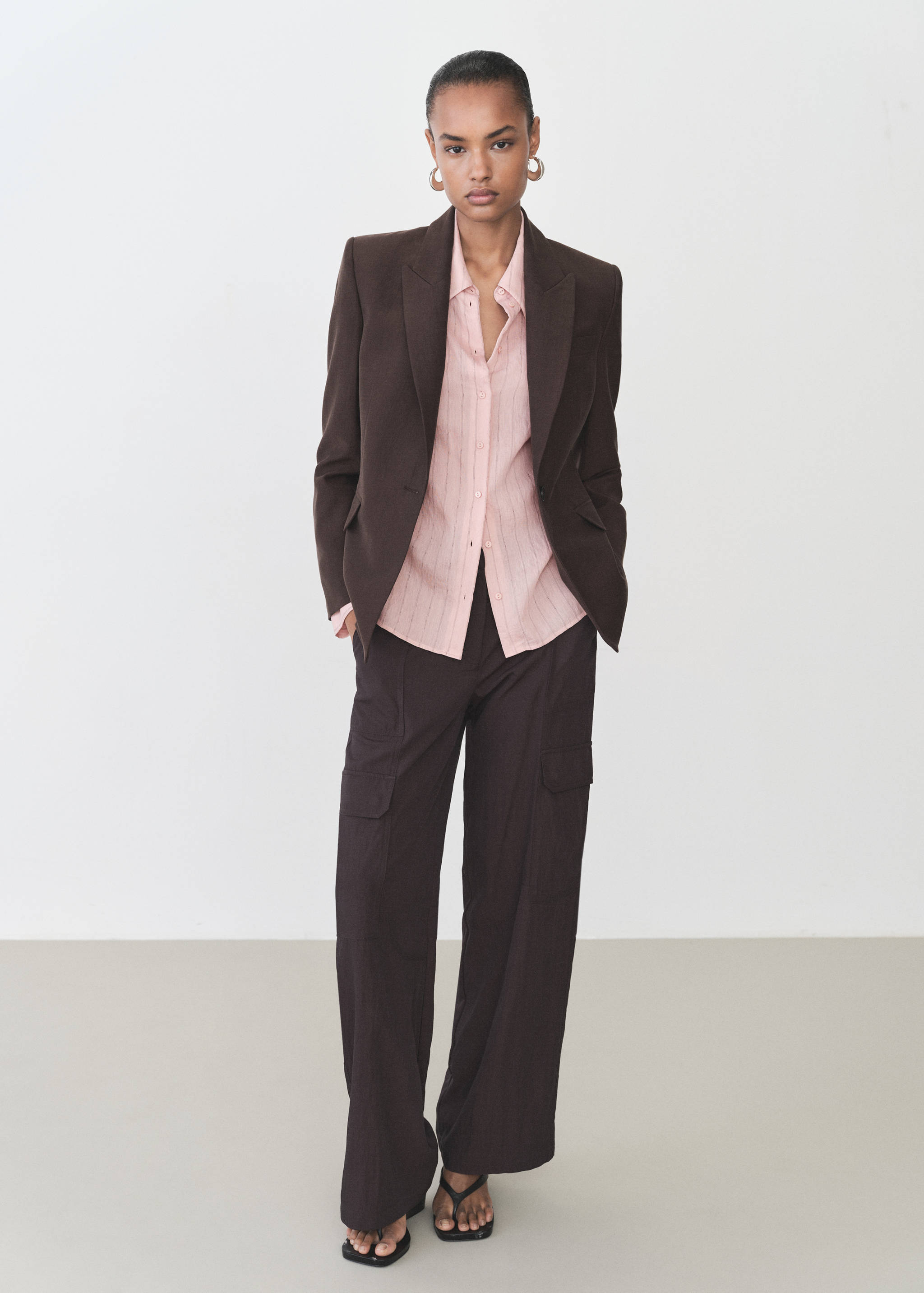 Camisa estampado rayas - Plano general