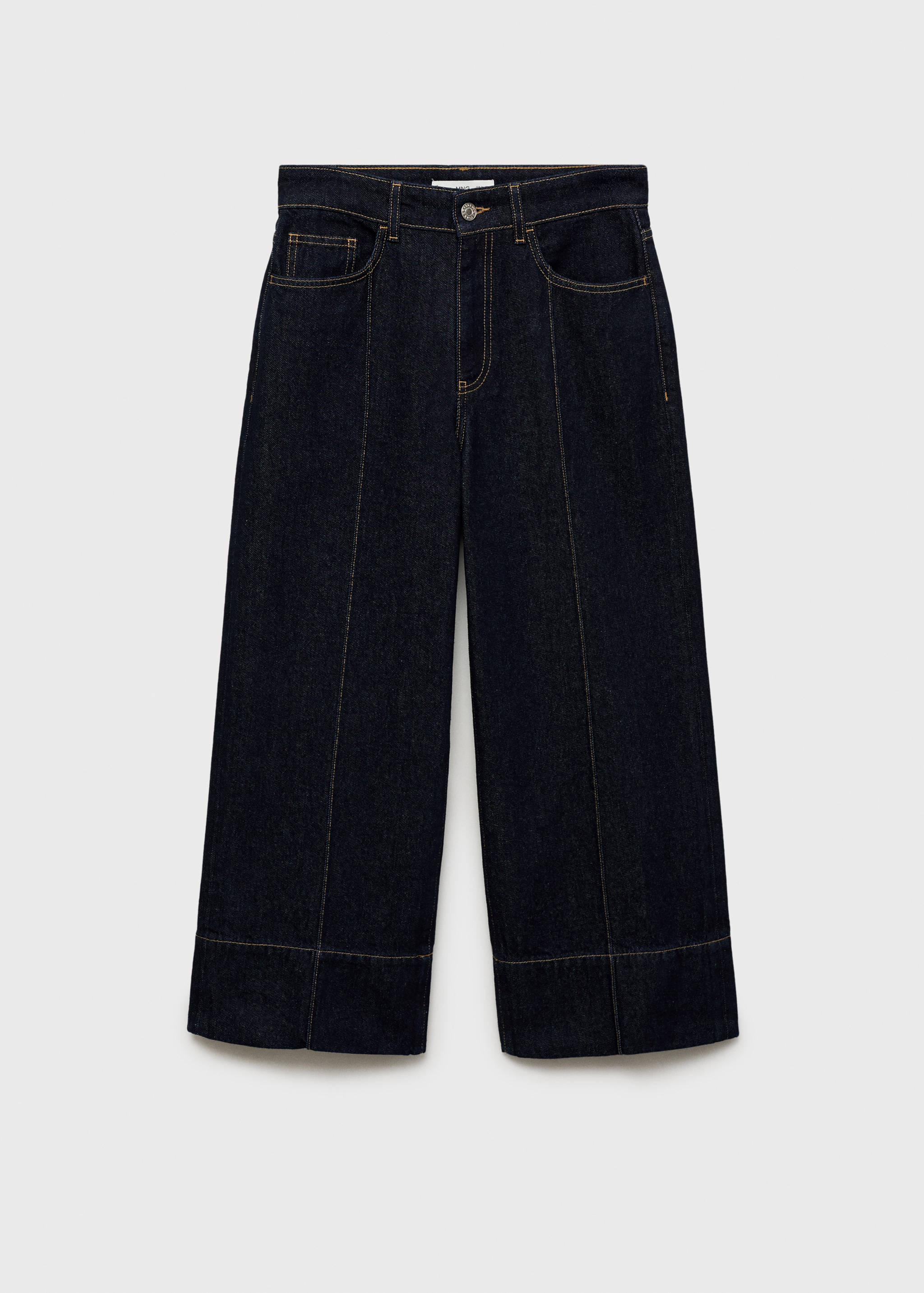 Jean wideleg crop coutures - Article sans modèle