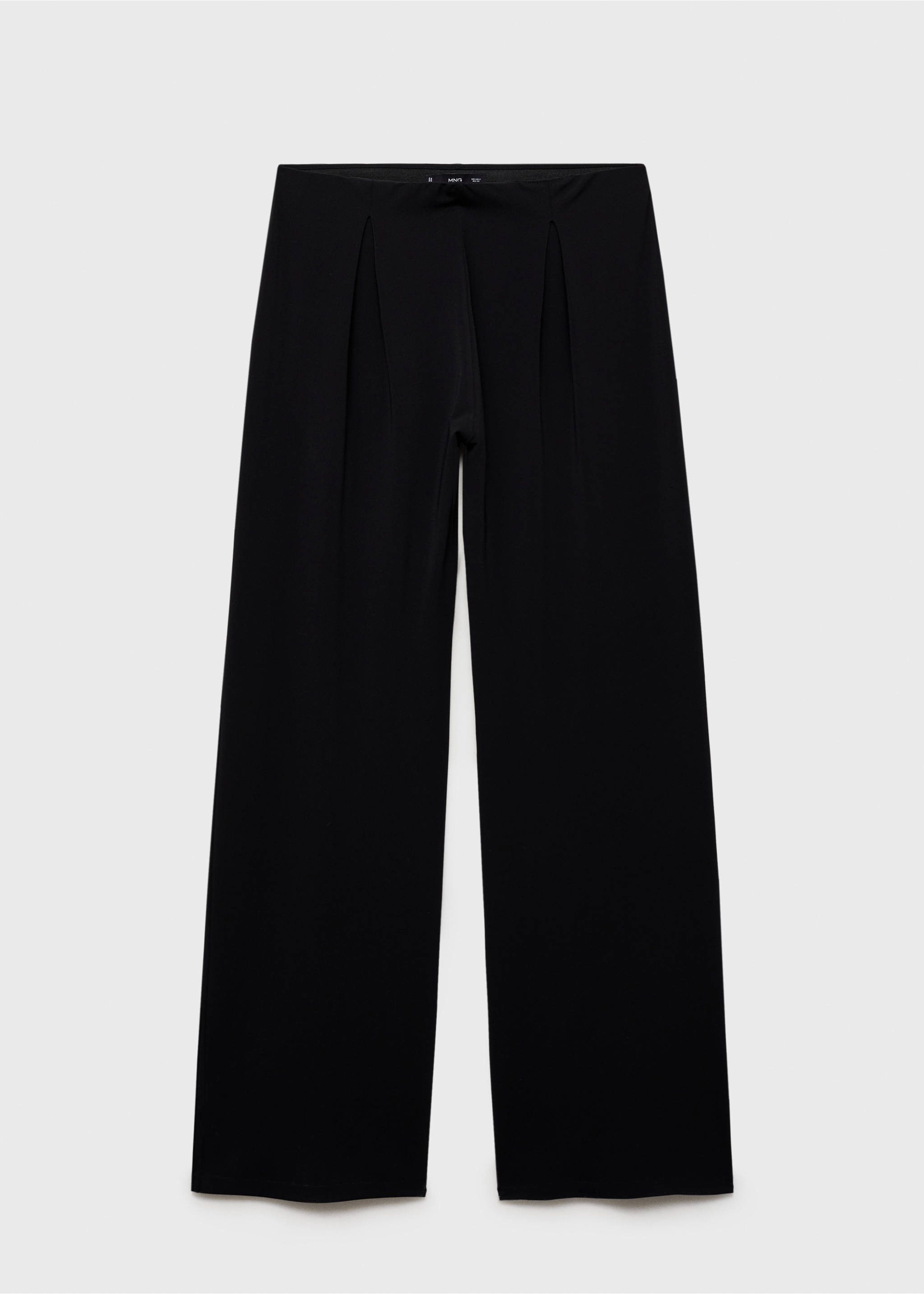 Pantalón palazzo godets - Artículo sin modelo, Negro. Ref: 87035767-00.