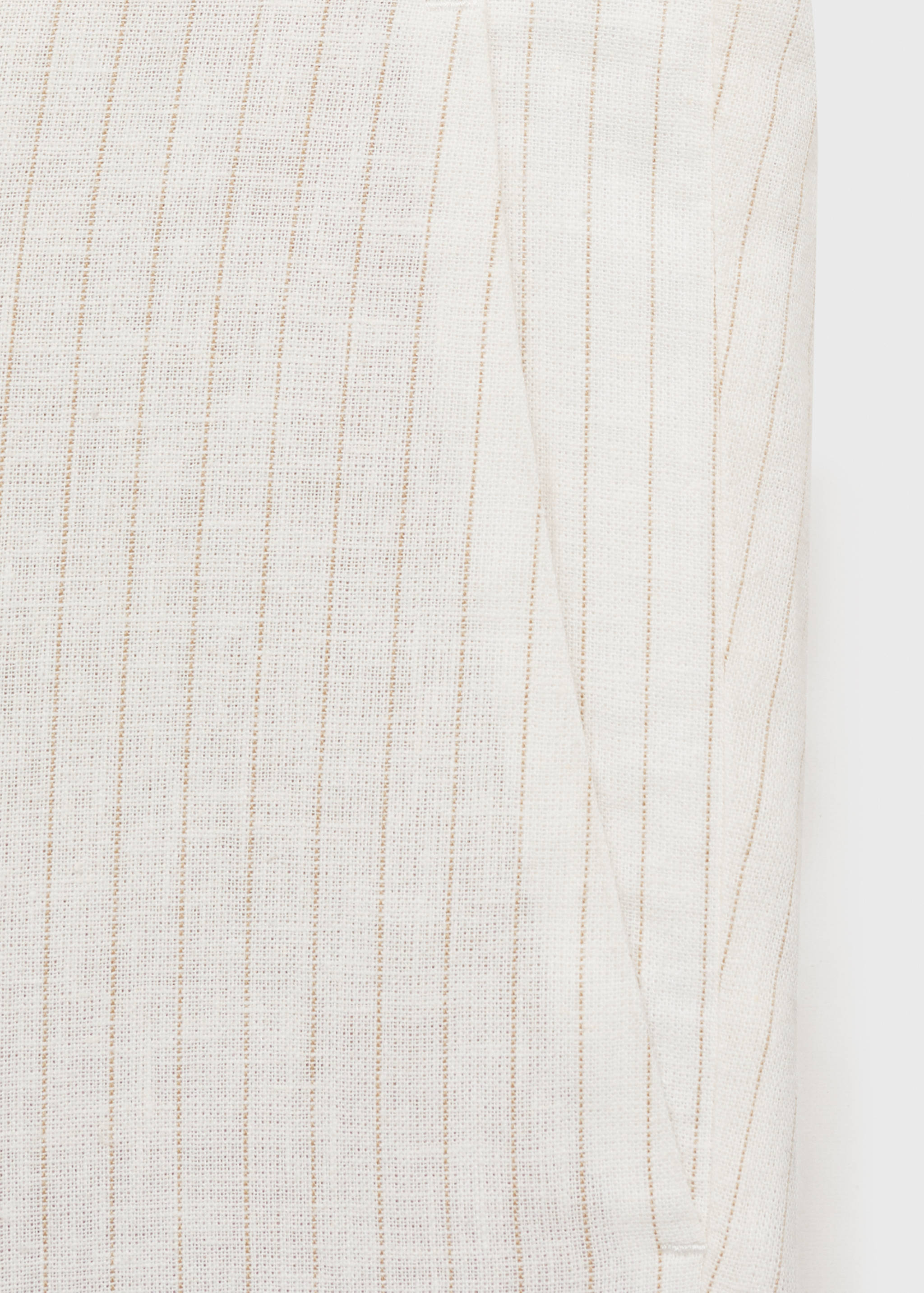 Linnen krijtstreepbroek - Detail van het artikel 0