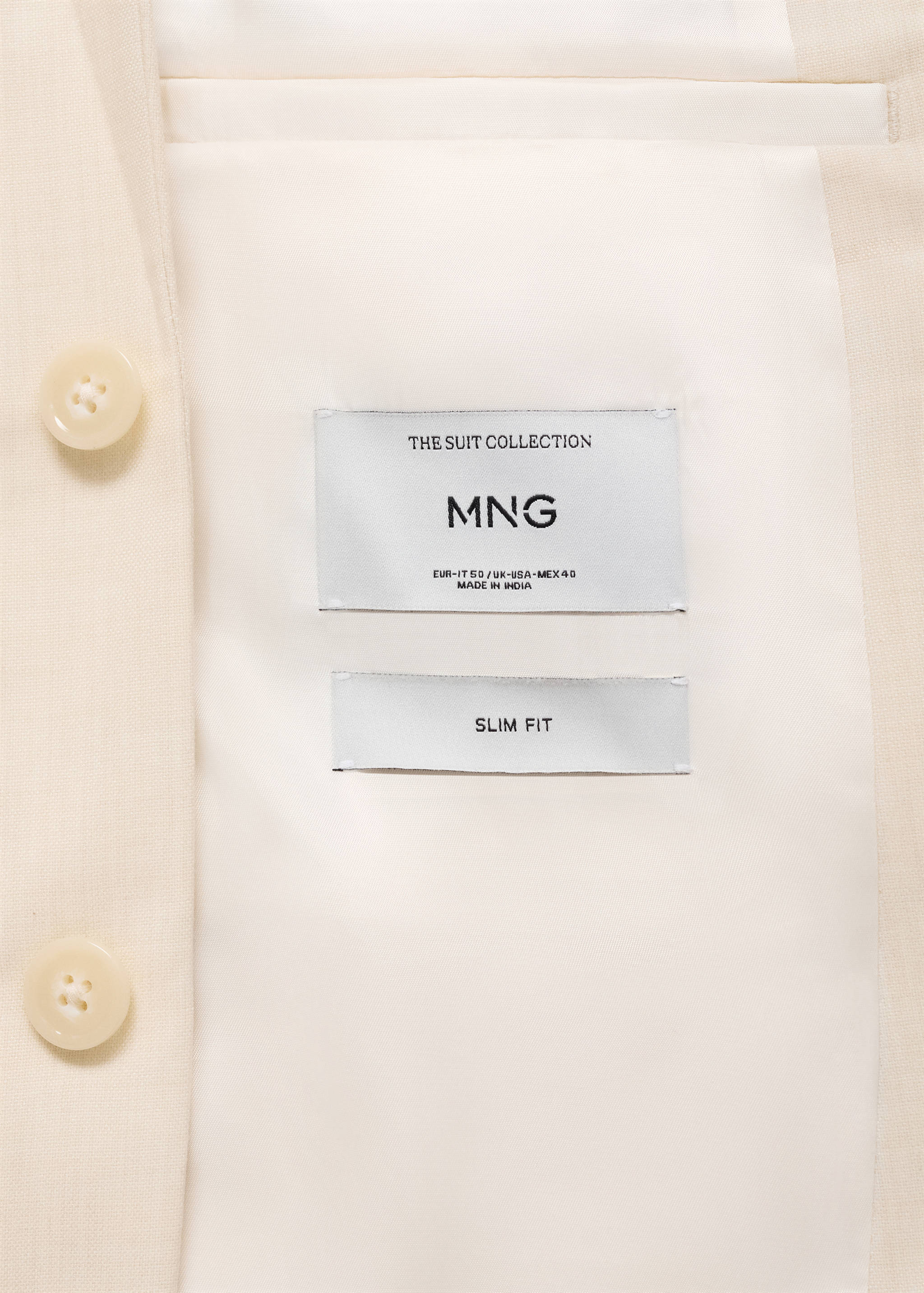 Σακάκι κοστουμιού Milan slim fit - Λεπτομέρεια του προϊόντος 0