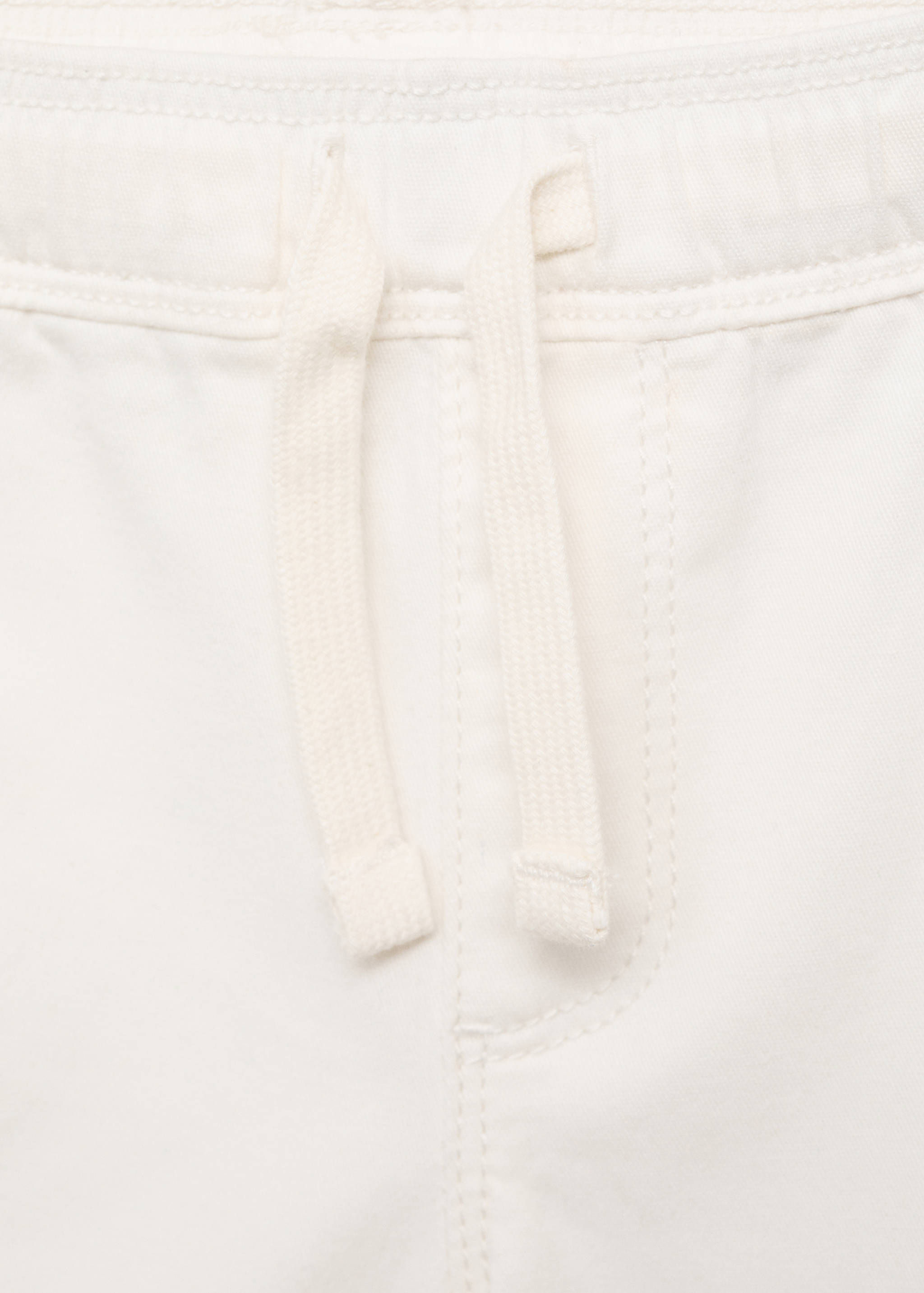 Drawstring cargo Bermuda shorts - Details of the article 8