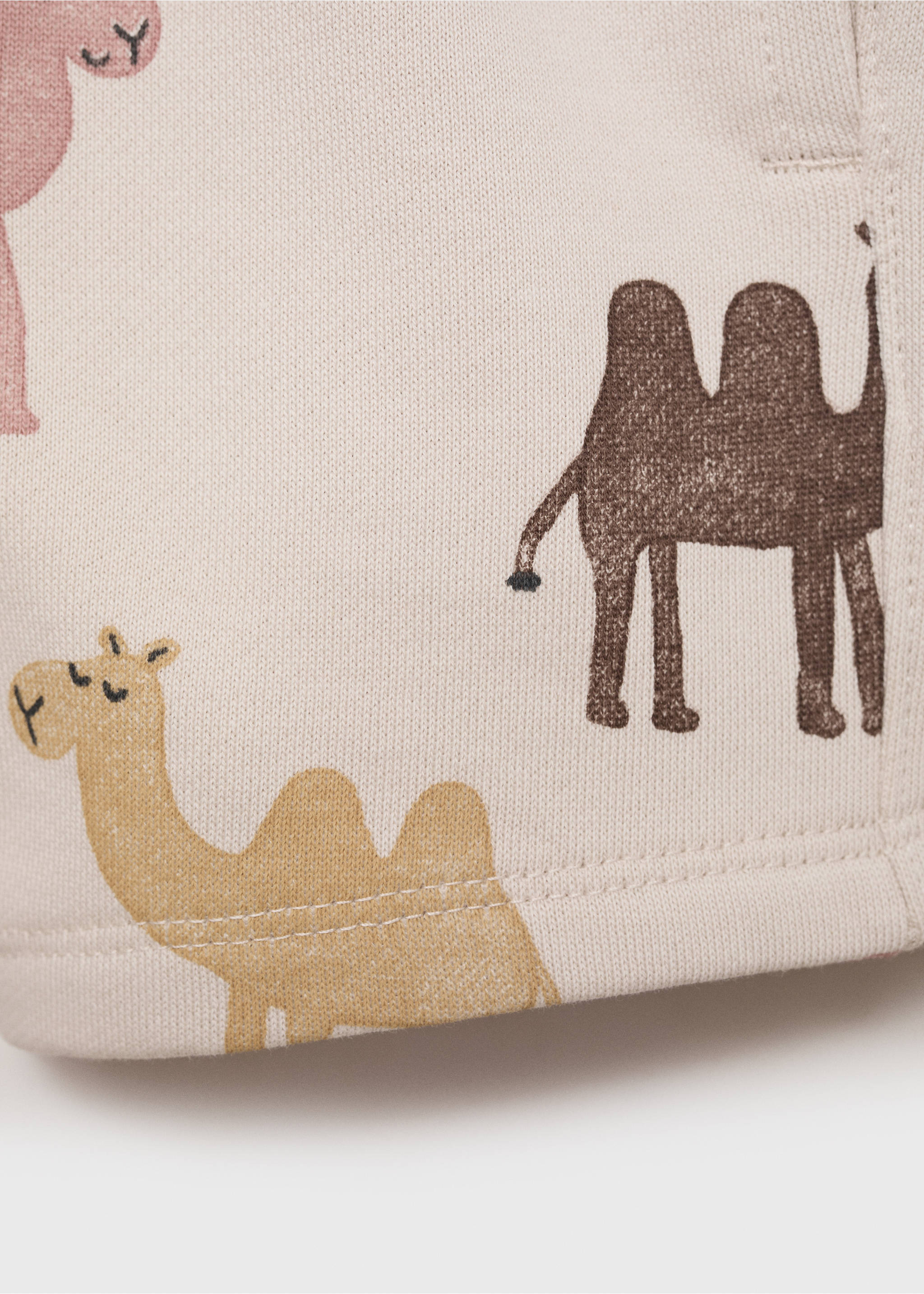 Tevemintás bermudanadrág - A termék adatai 0, Homok. Ref: 87035963-00.