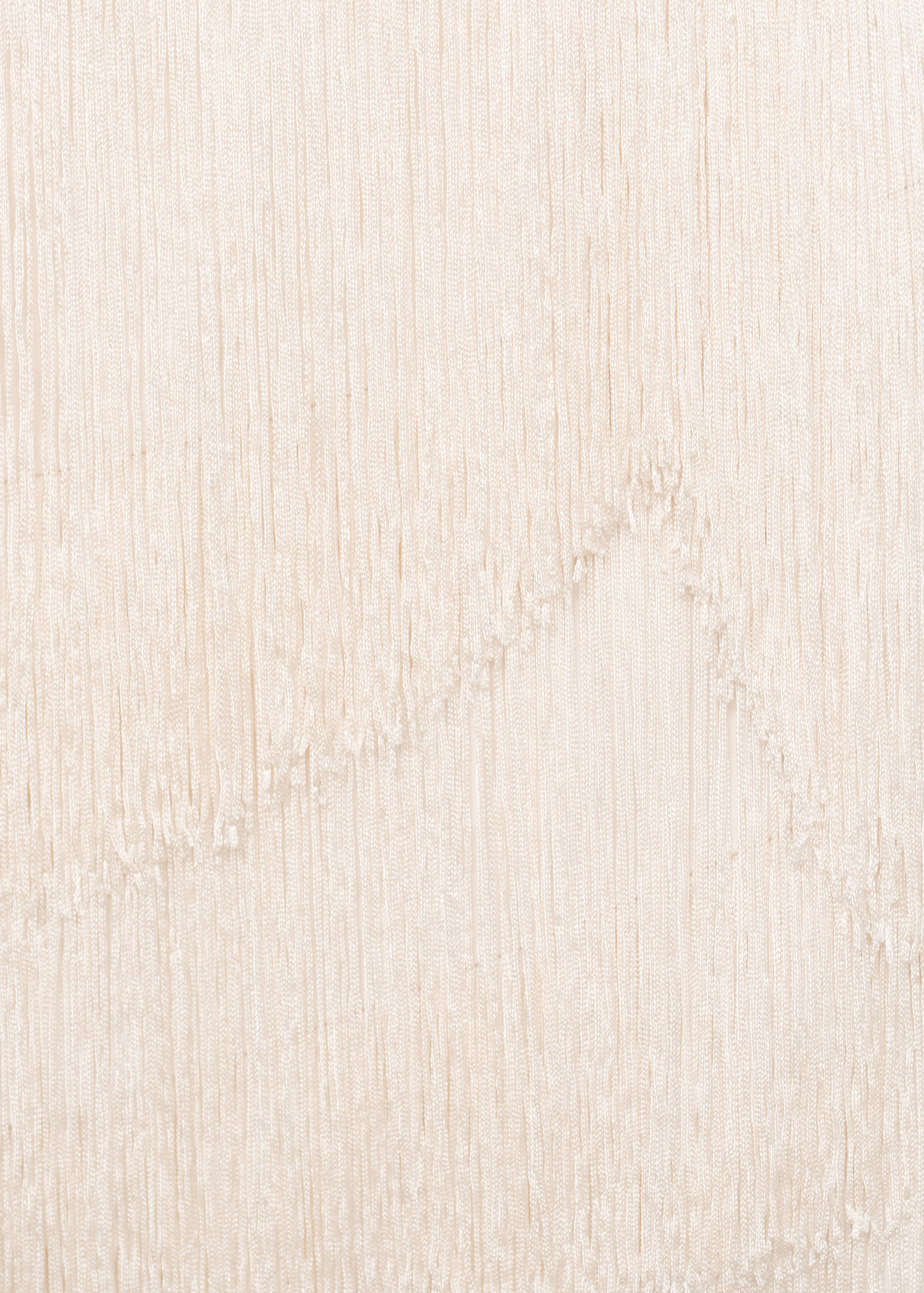 Asymmetrical fringed midi-dress - Details of the article 0