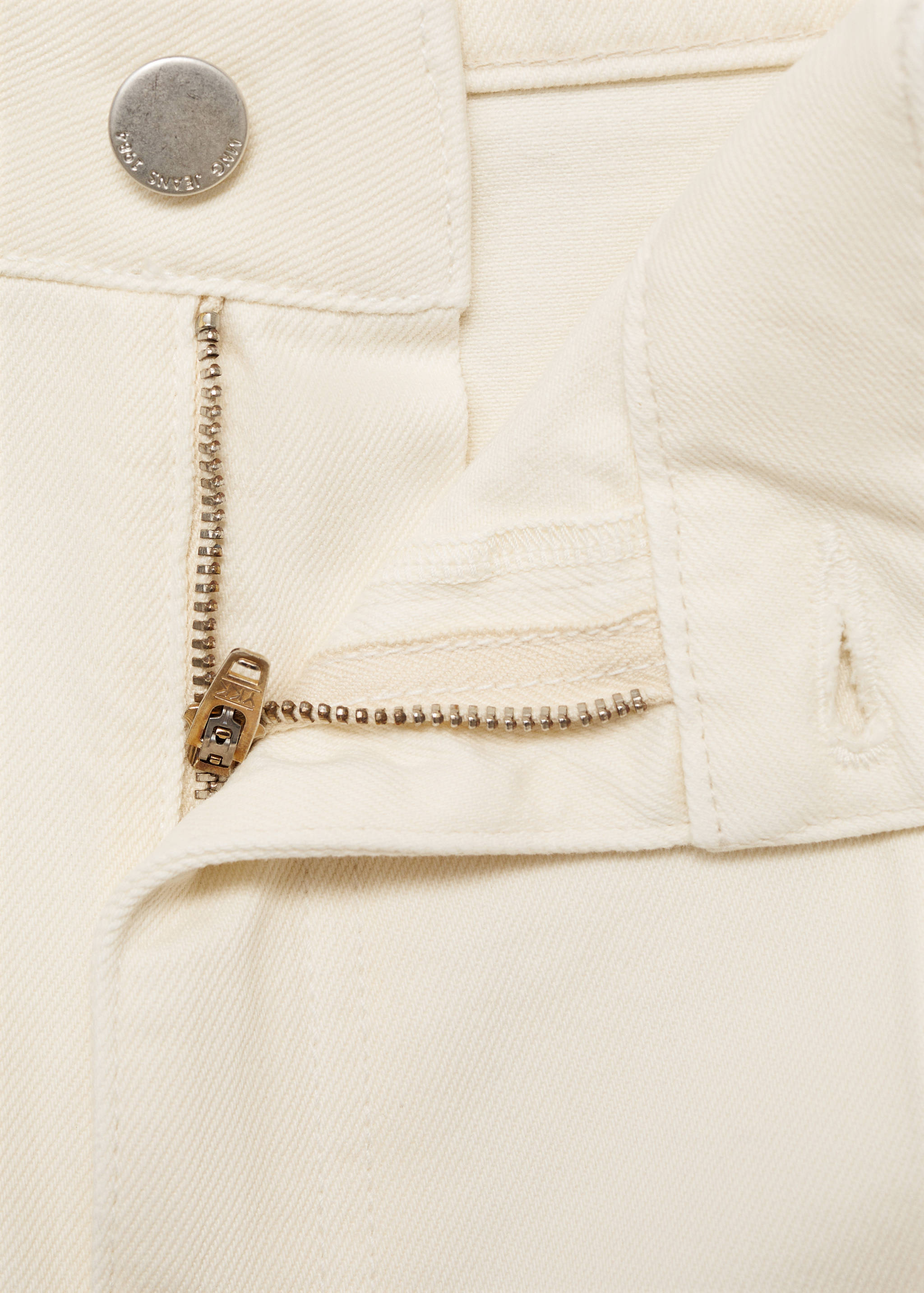High-waisted wideleg jeans - Details of the article 8