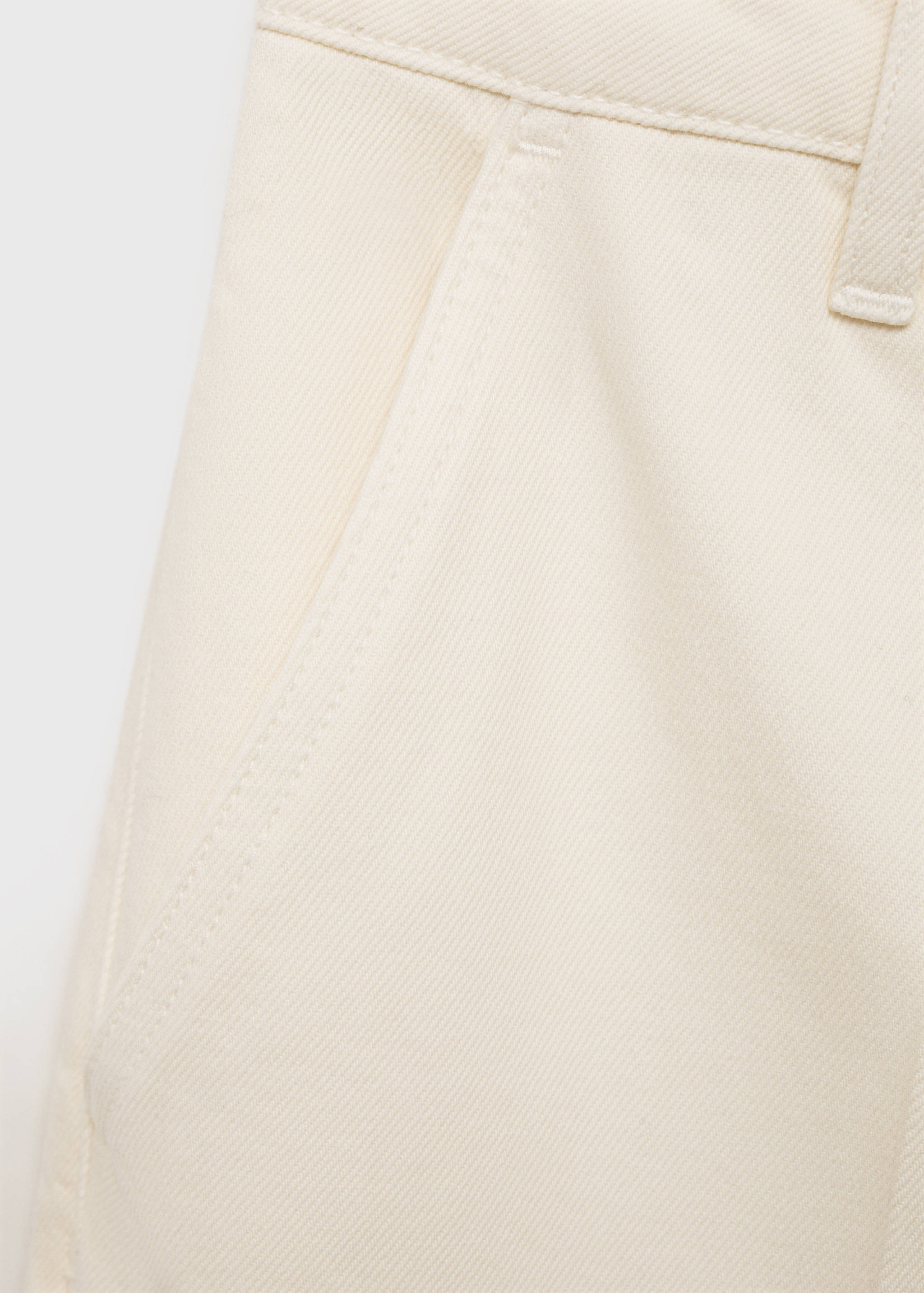 High-waisted wideleg jeans - Details of the article 0