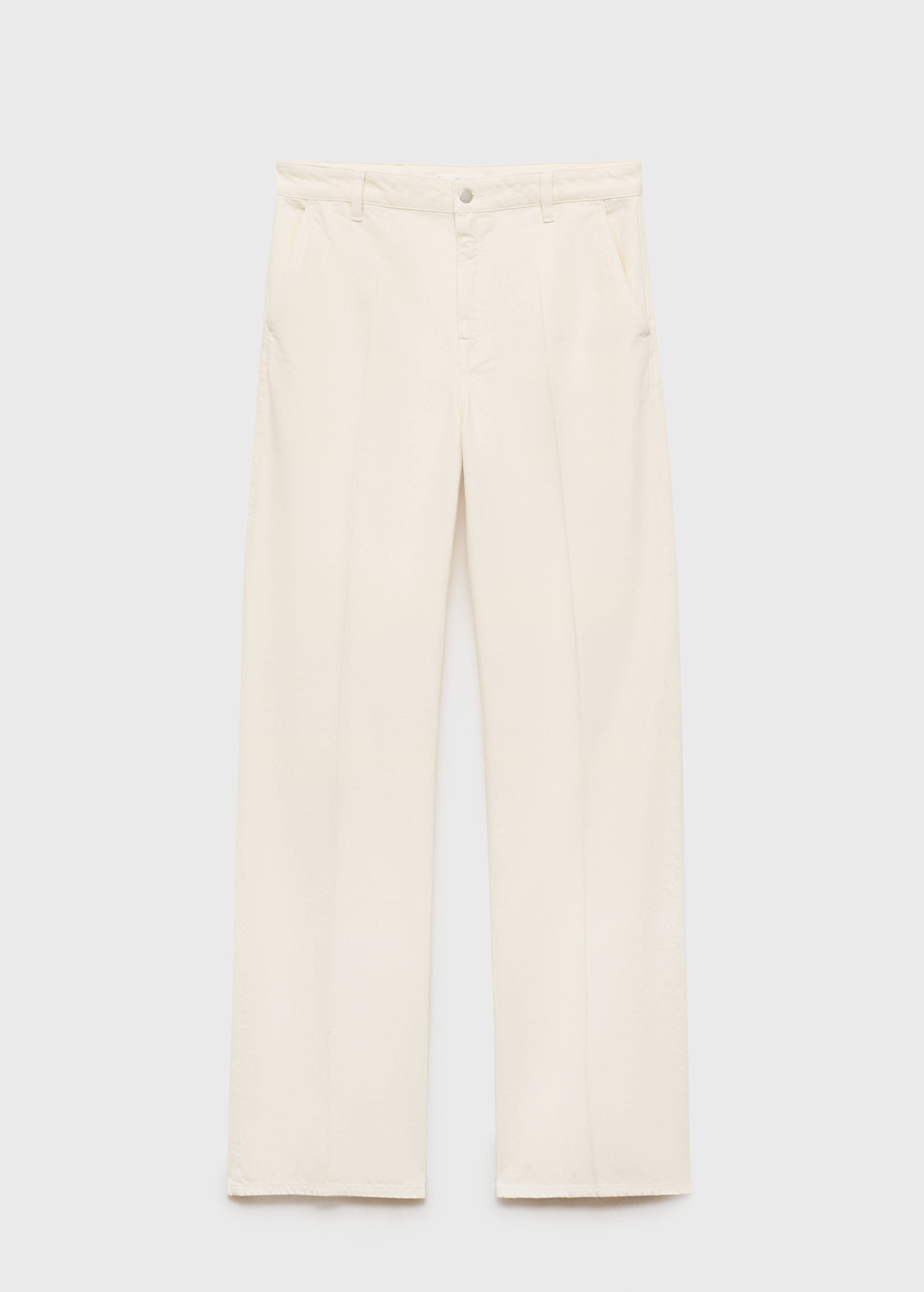 Jeans wide leg tiro alto - Artículo sin modelo