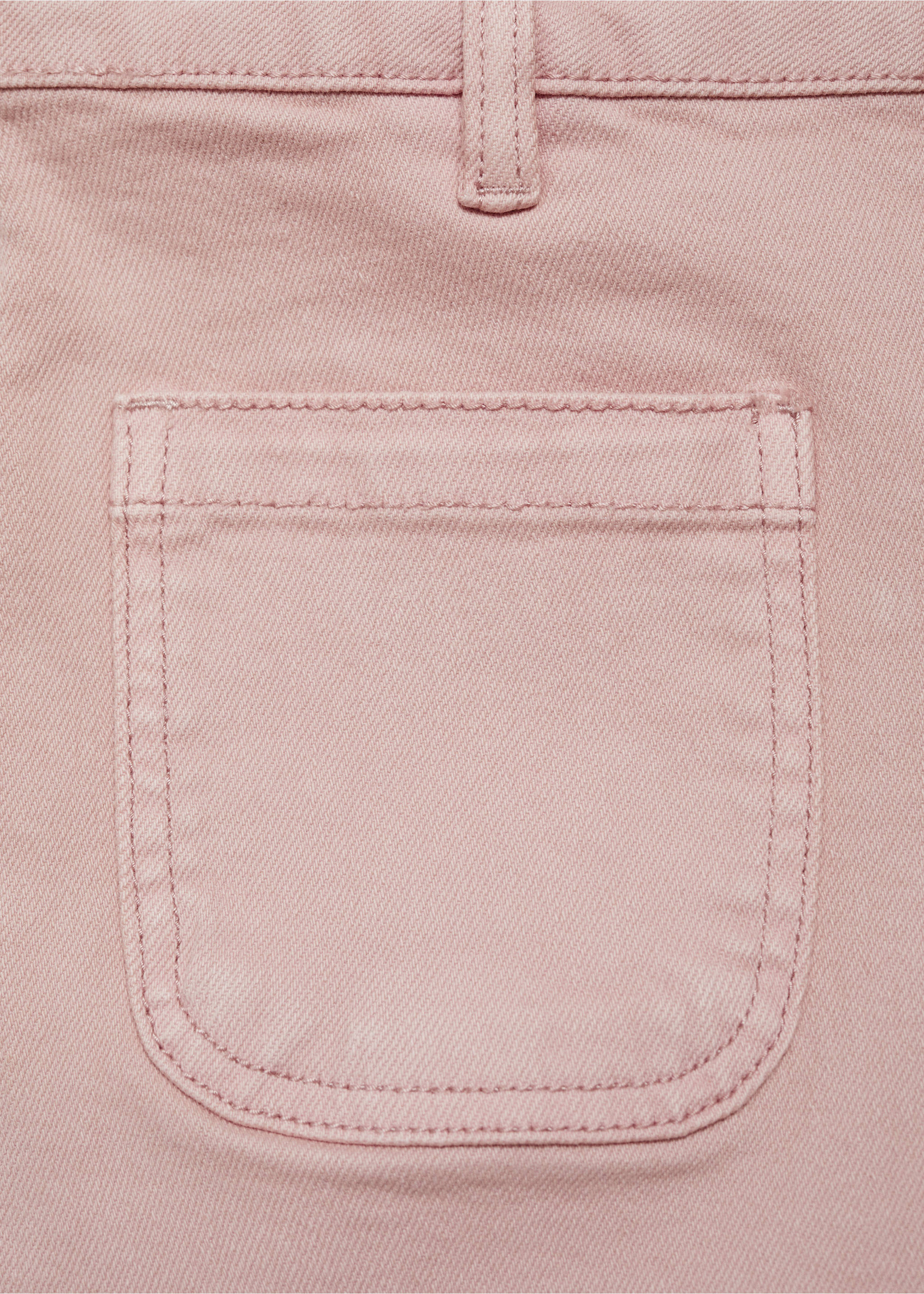 Shorts cotó butxaques - Detall de l'article 0, Rosa pastel. Ref: 87036337-00.