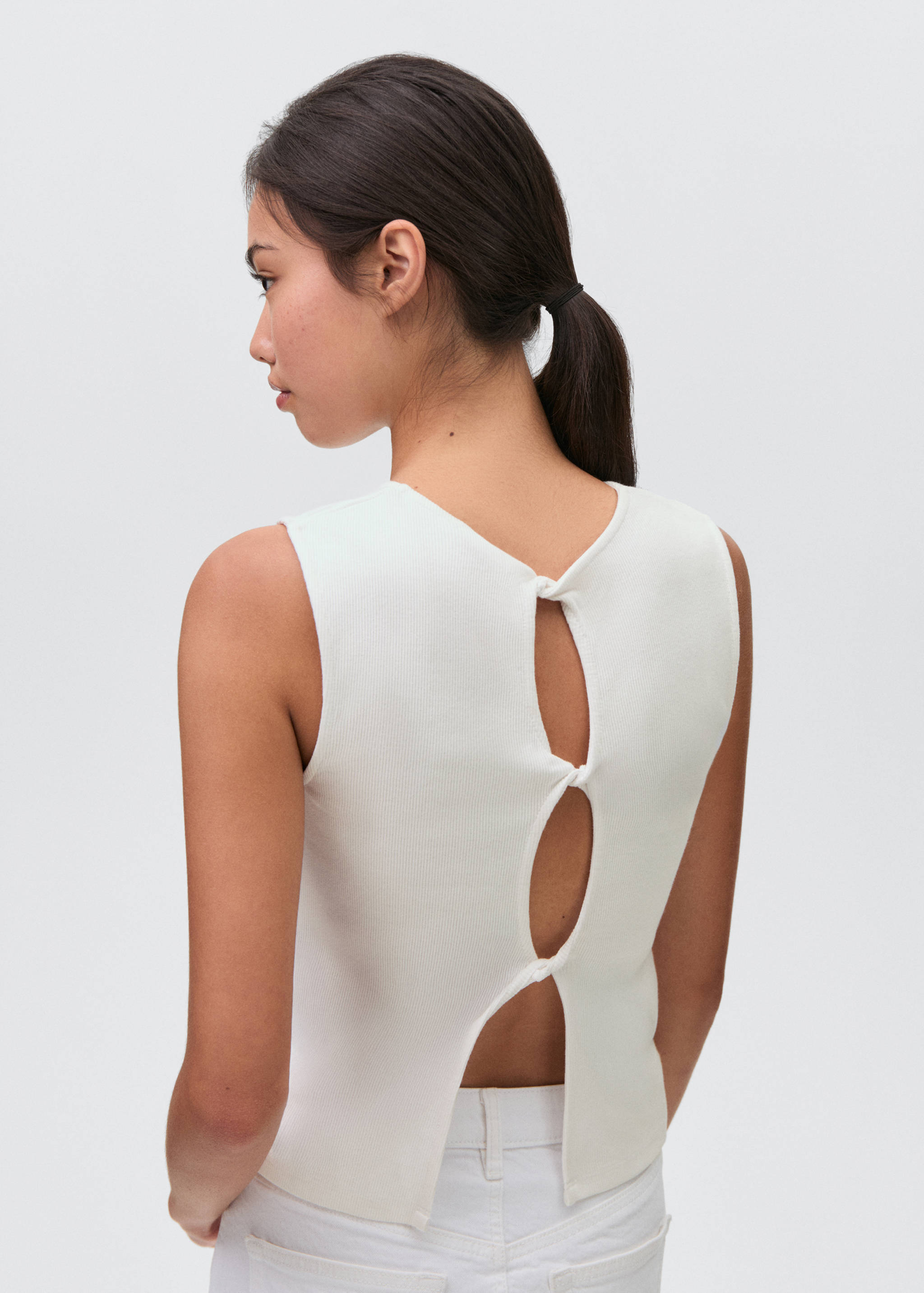 Τοπ με δεμένη πλάτη - Πίσω όψη προϊόντος