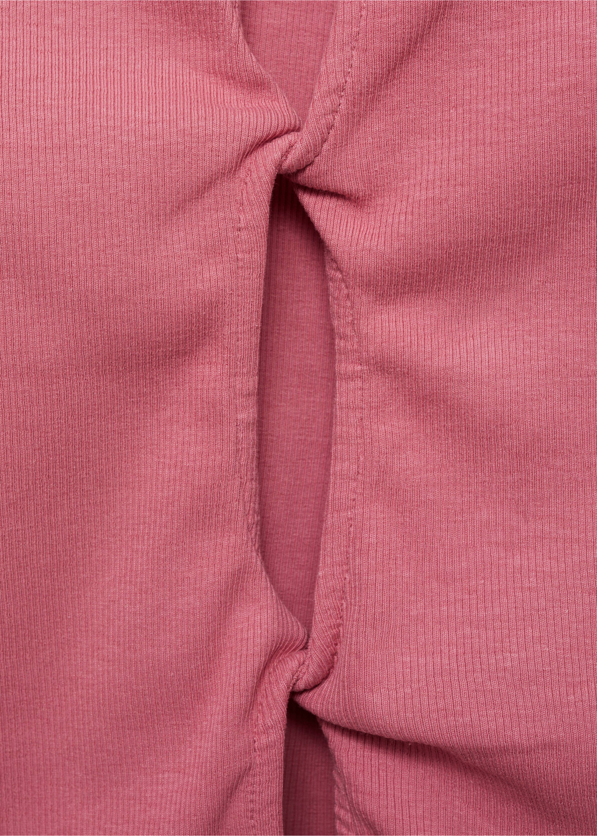 Top espalda entrelazada - Detalle del artículo 0, Rosa pastel. Ref: 87036343-00.