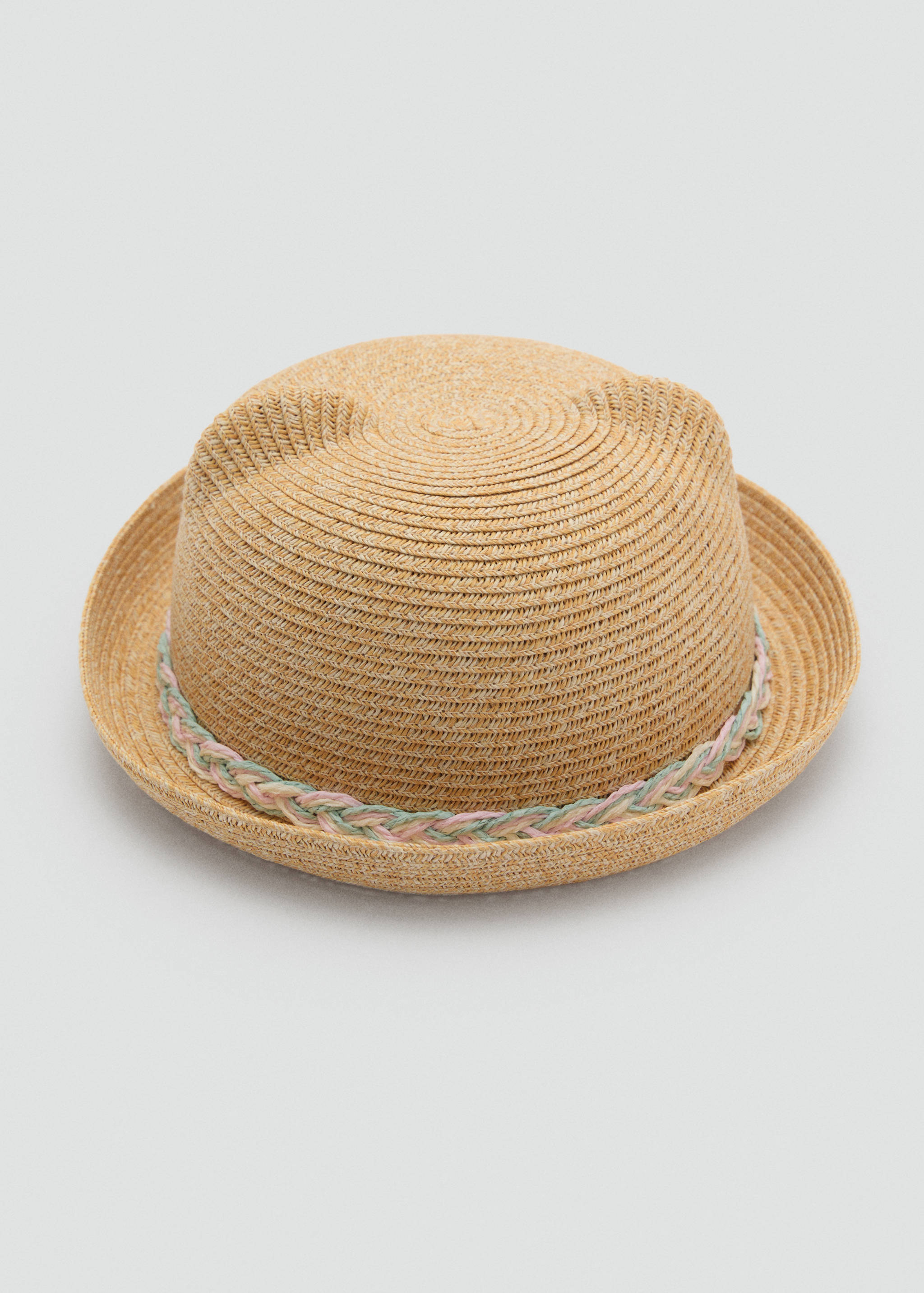 Natural fibre hat with little ears - Details of the article 1