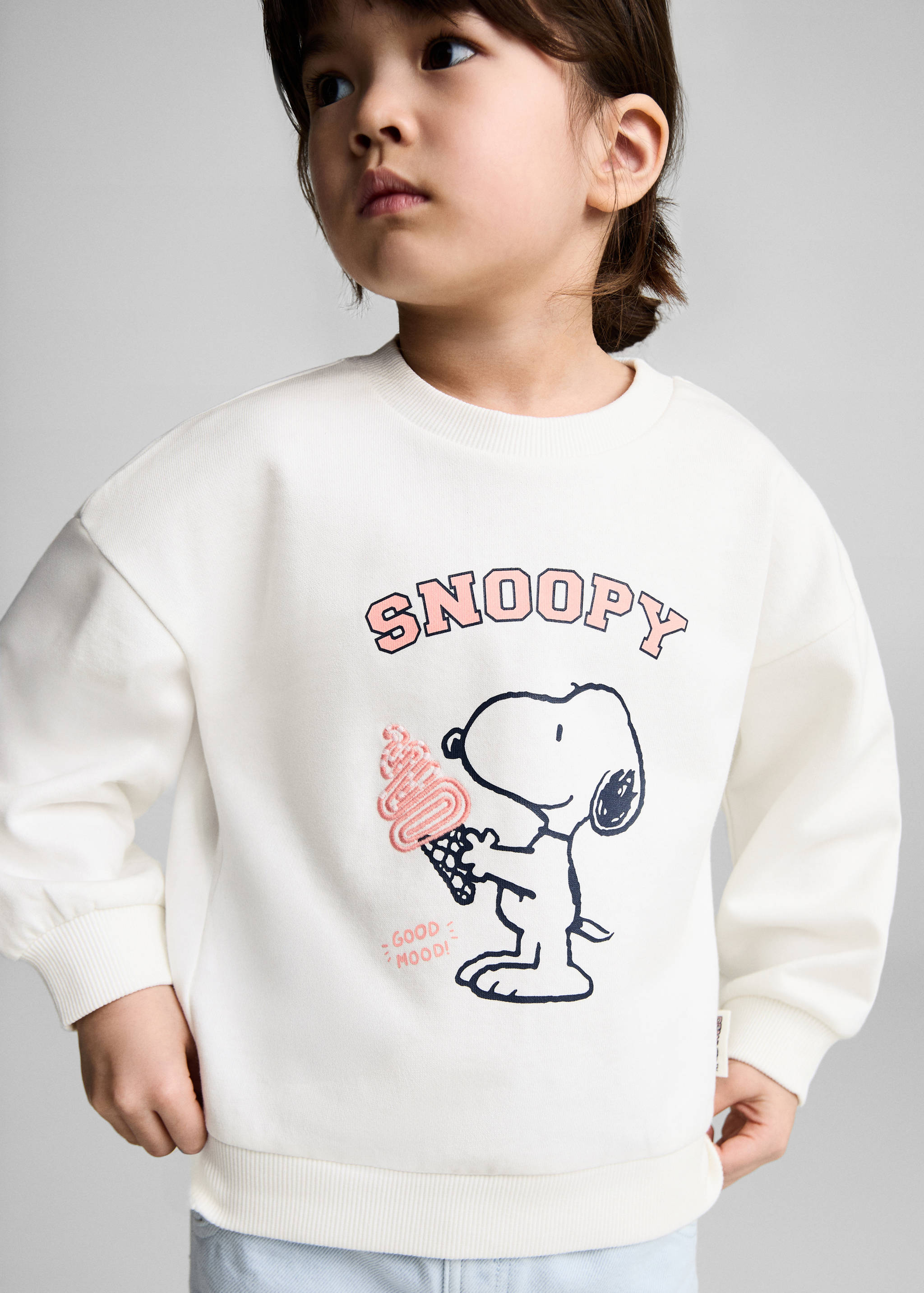 Sudadera estampada Snoopy - Plano medio