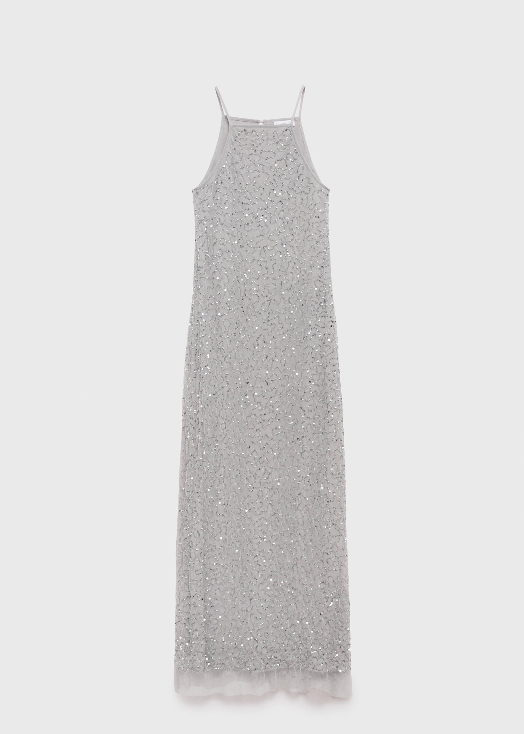 mango sequin tulle dress Sequin Cowl Neckline Mango Yellow Long Pageant Dress