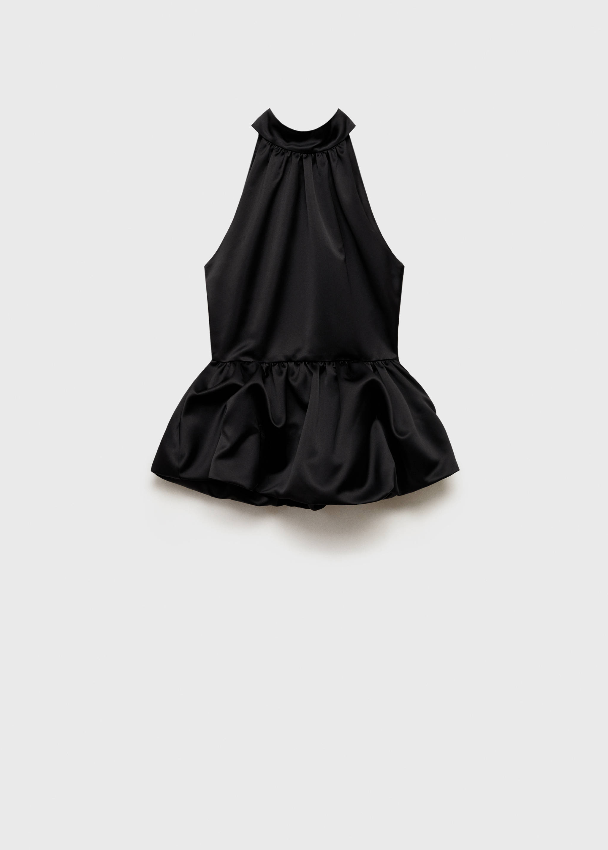 Gömbszabású, halter nyakú top - Termék modell nélkül