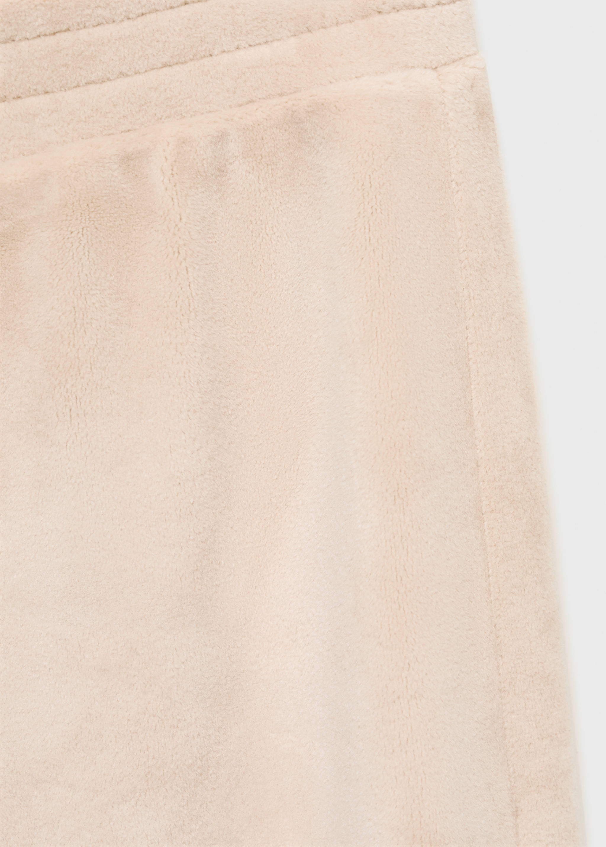 Soft-touch velour trousers - Details of the article 8