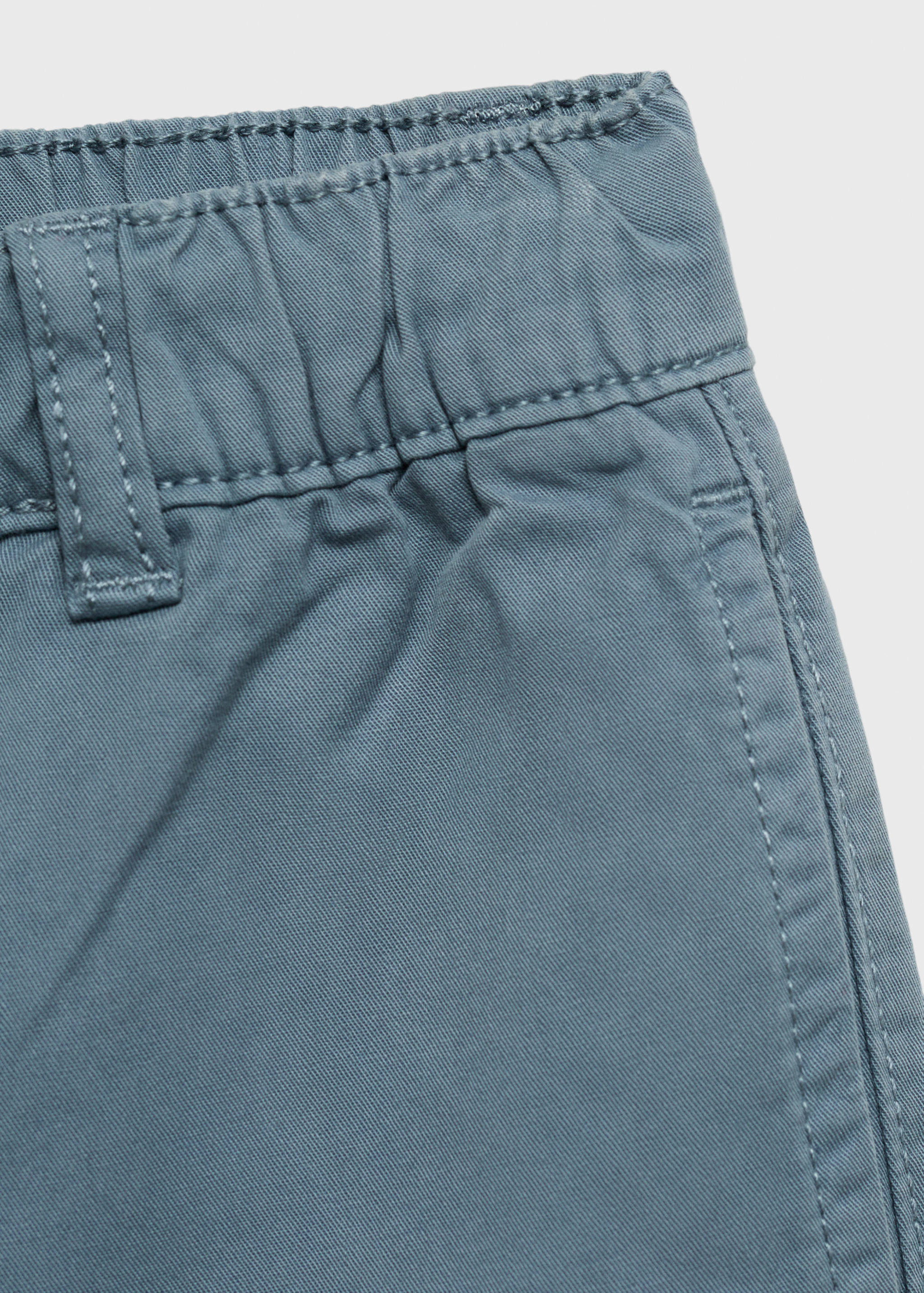 Elastic waist Bermuda shorts - Details of the article 0