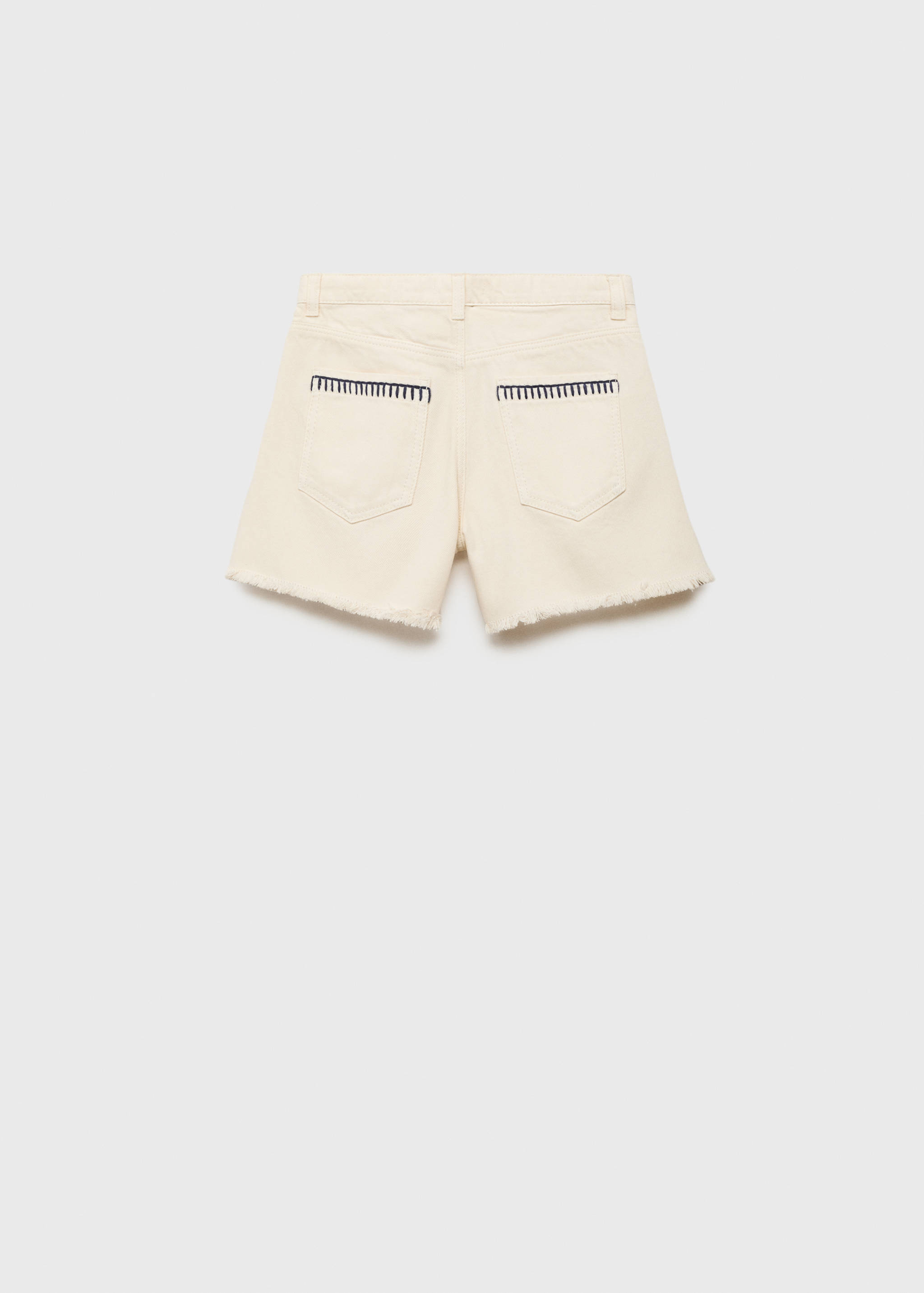 Shorts detalle bordado - Reverso del artículo