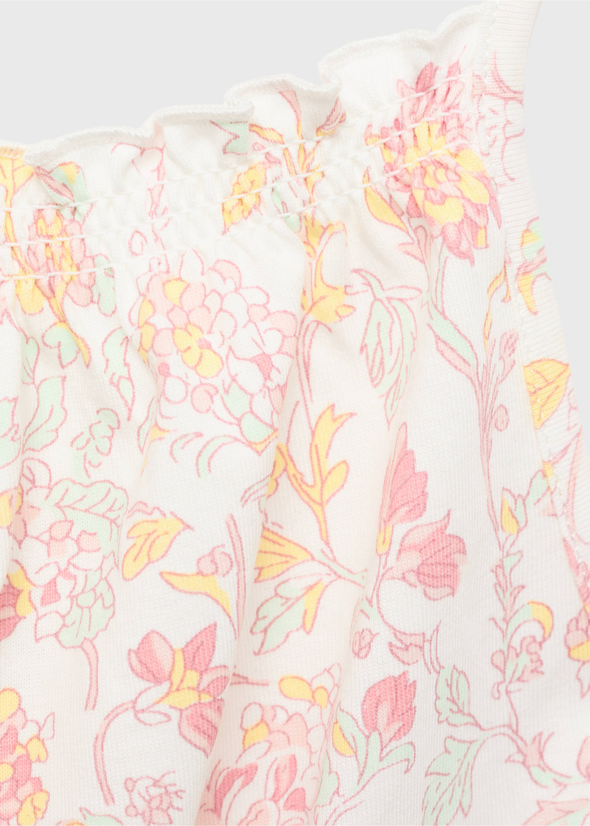Kurzer Print-Pyjama - Detail des Artikels 0, Rosa. Ref: 87036717-00.