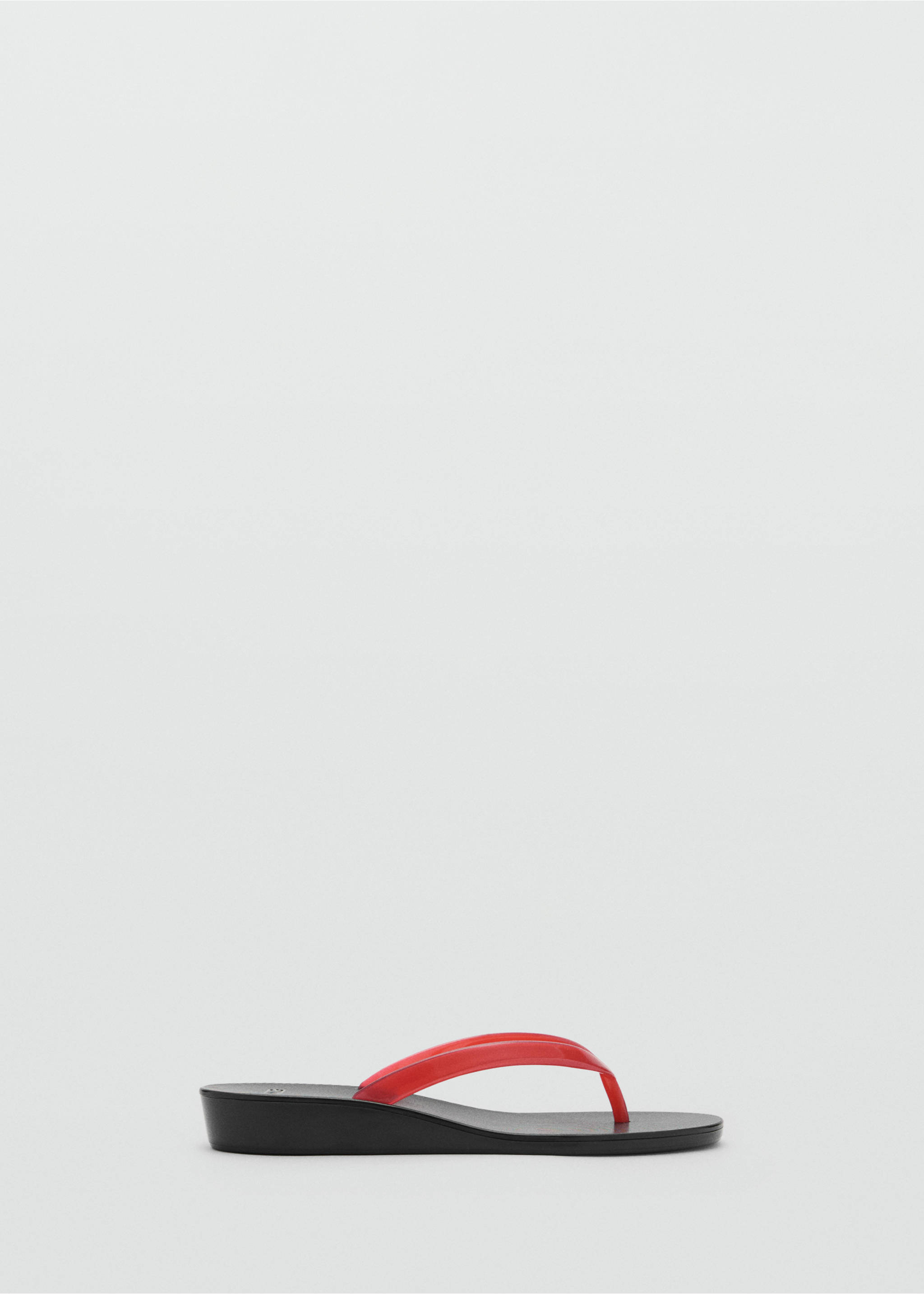 Sandales brides ouvertes à l’arrière - Article sans modèle, Noir. Ref: 87037163-00.