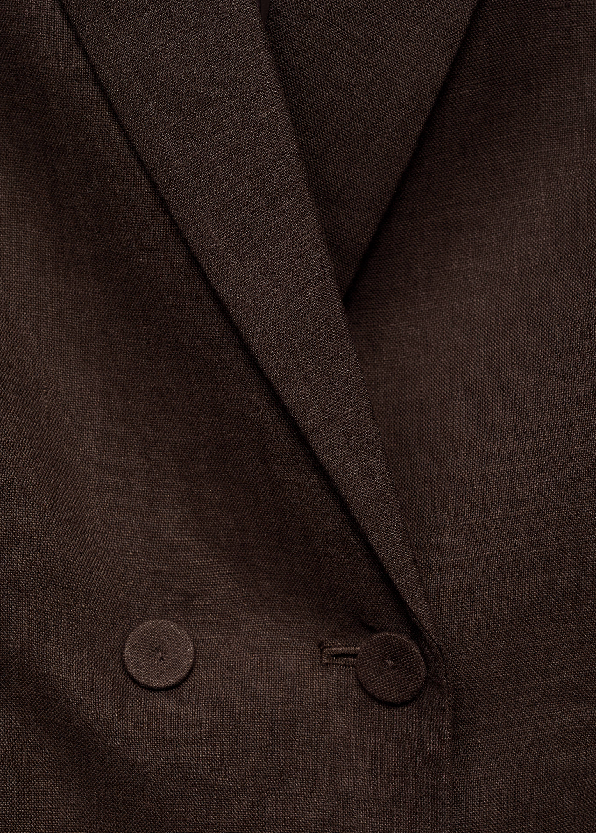 Linen suit jacket - Details of the article 8