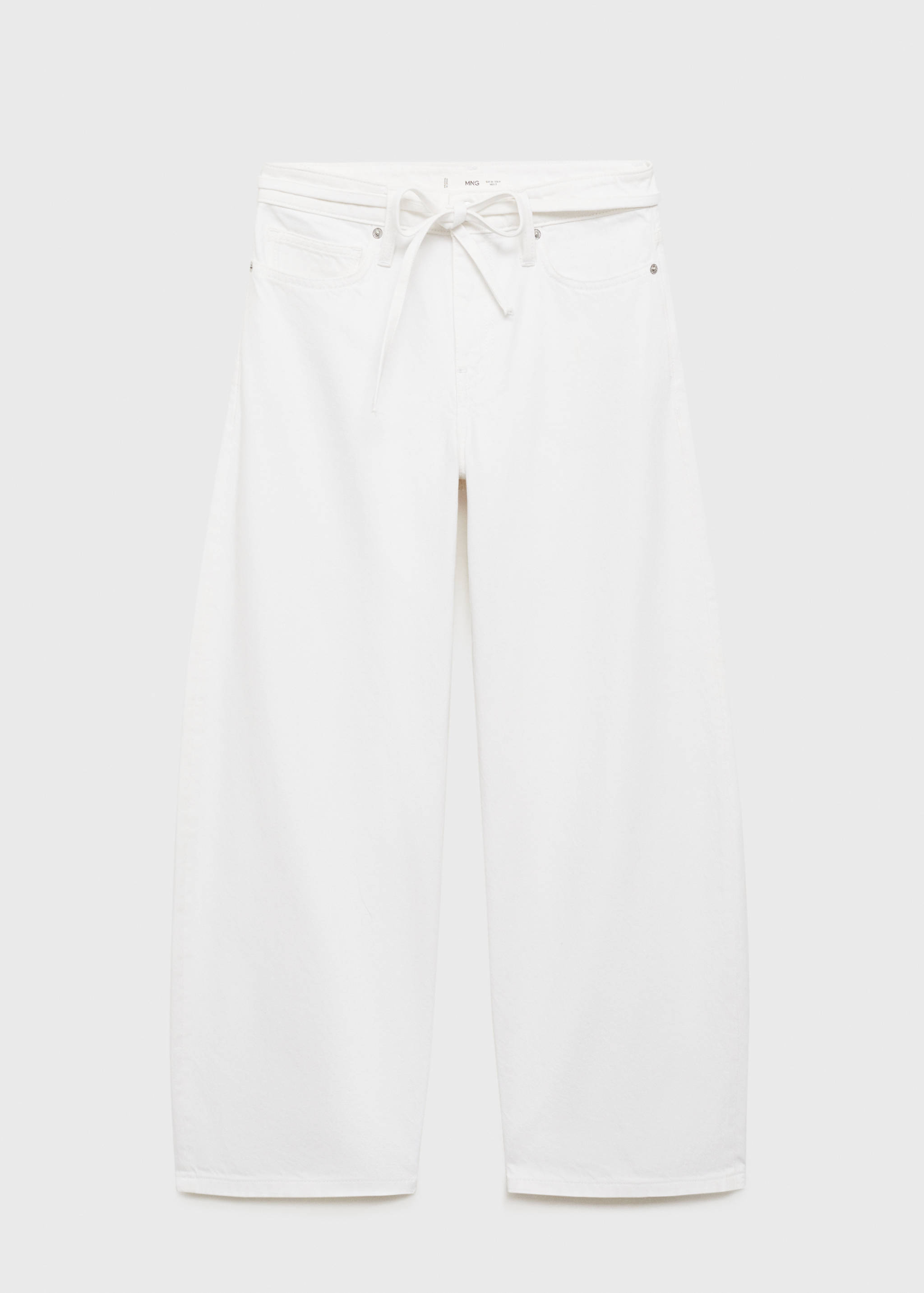 Balloon jeans with belt - Article without model