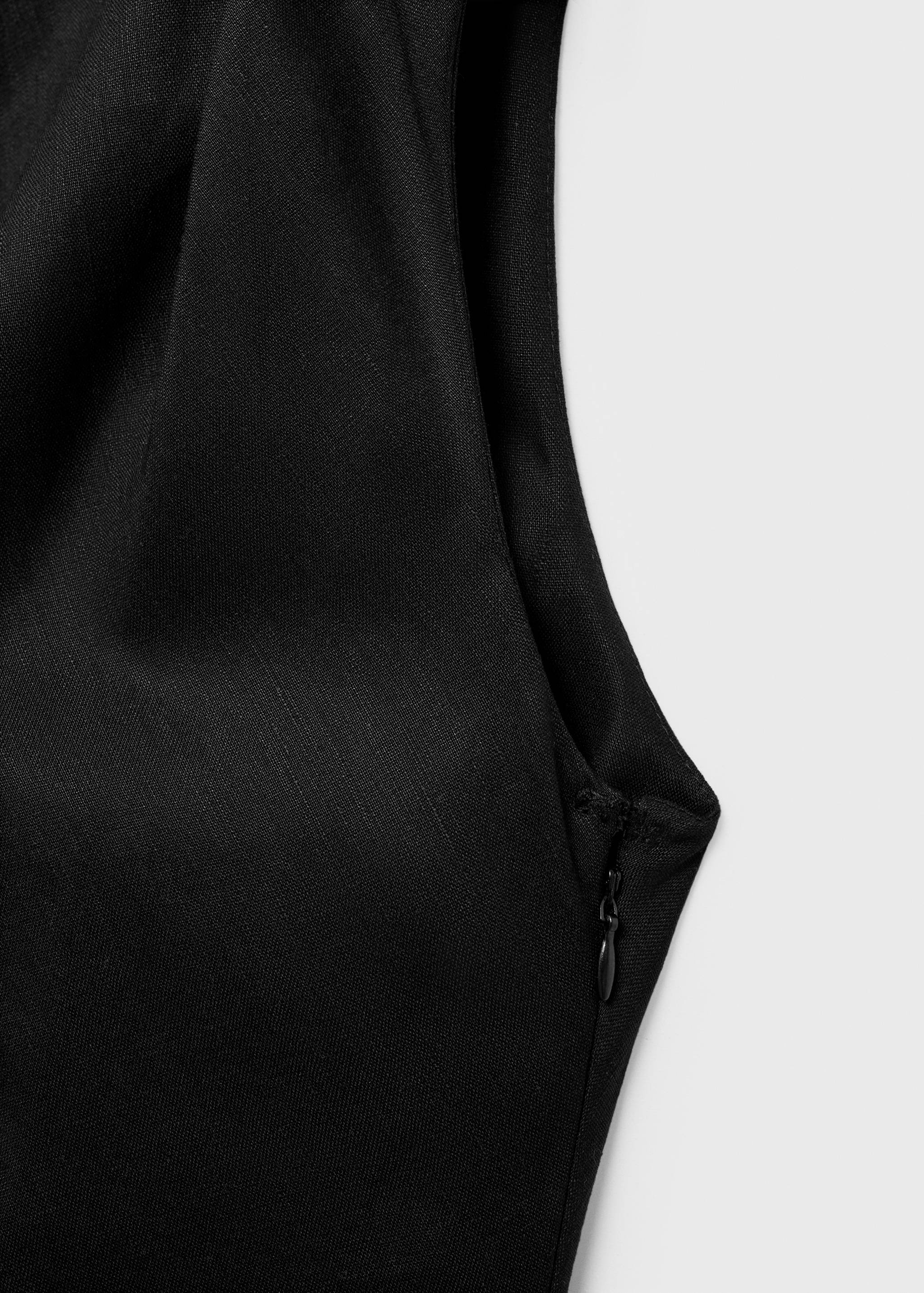 Robe lin asymétrique - Détail de l'article 0