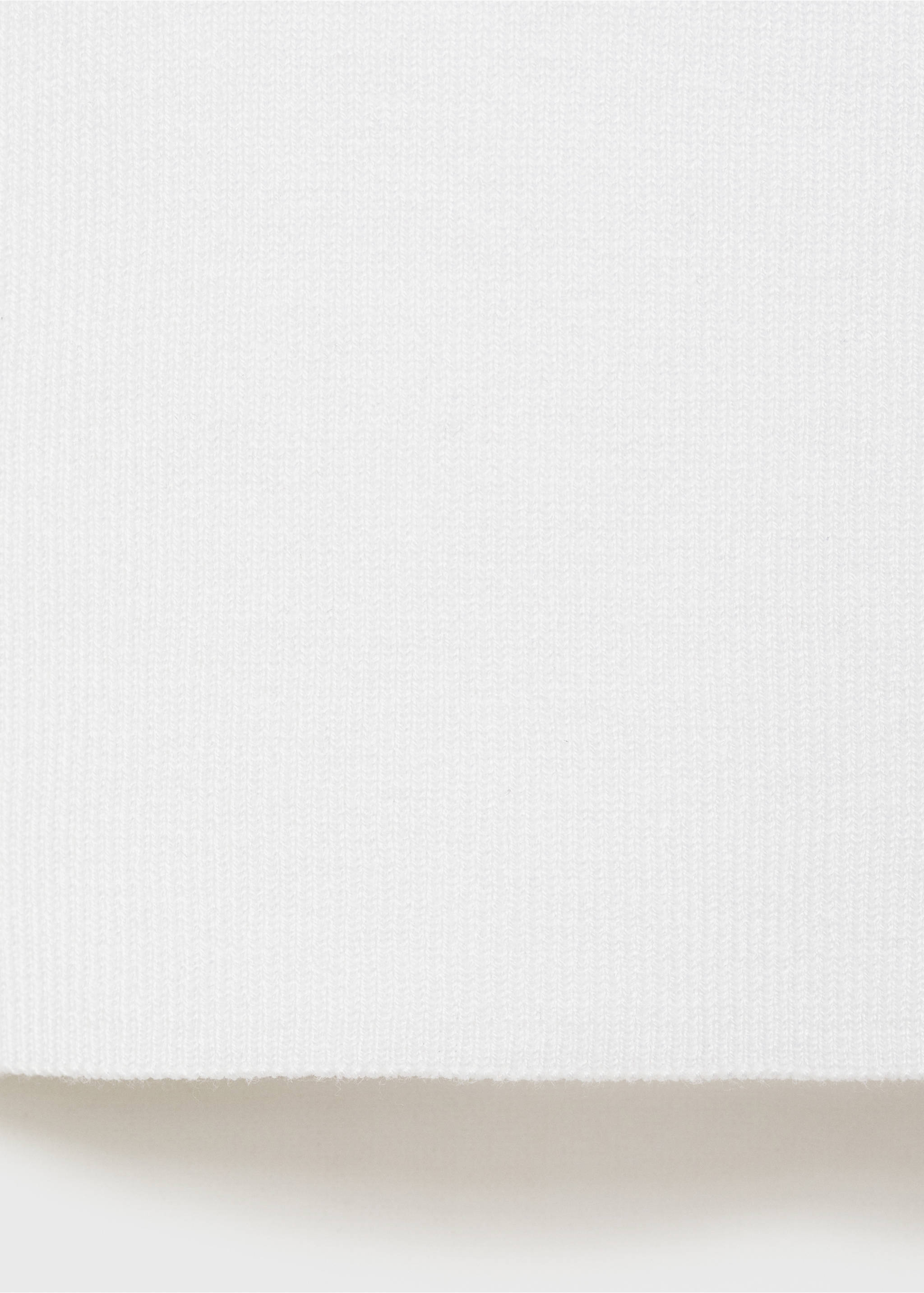 Top maglia collo a V - Dettaglio dell'articolo 0, Grezzo. Ref: 87037184-00.