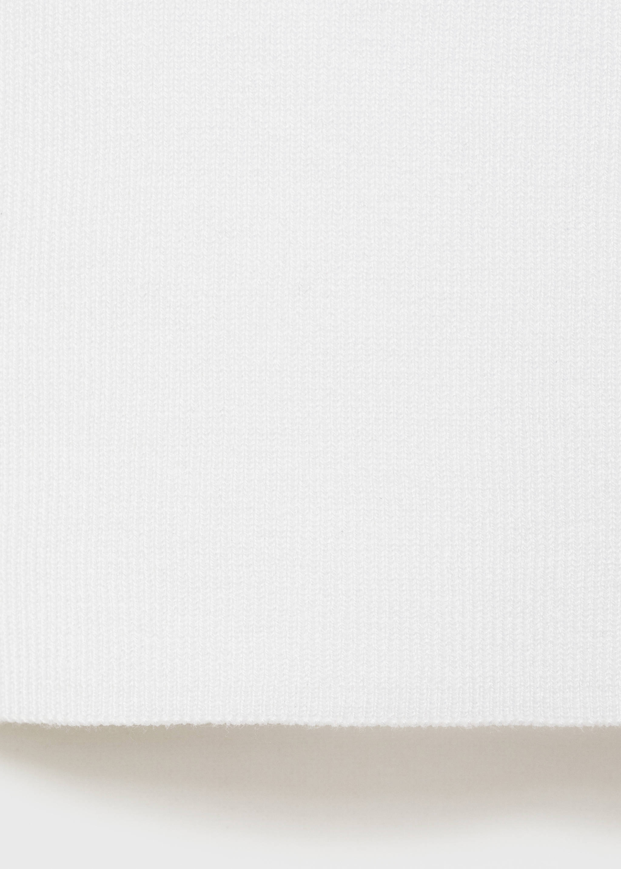 V-neck knit top - Details of the article 0