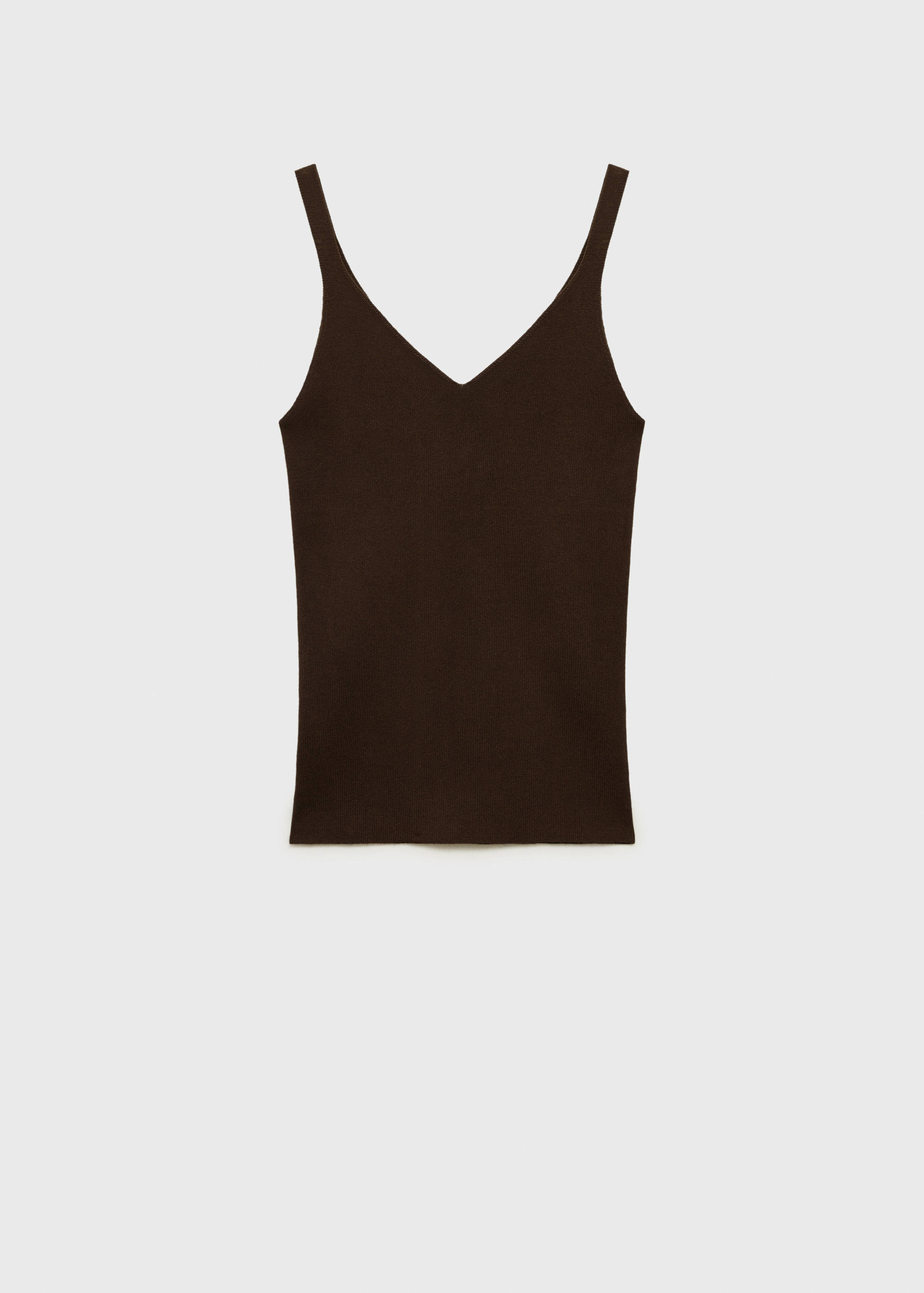 V-neck knit top - Article without model