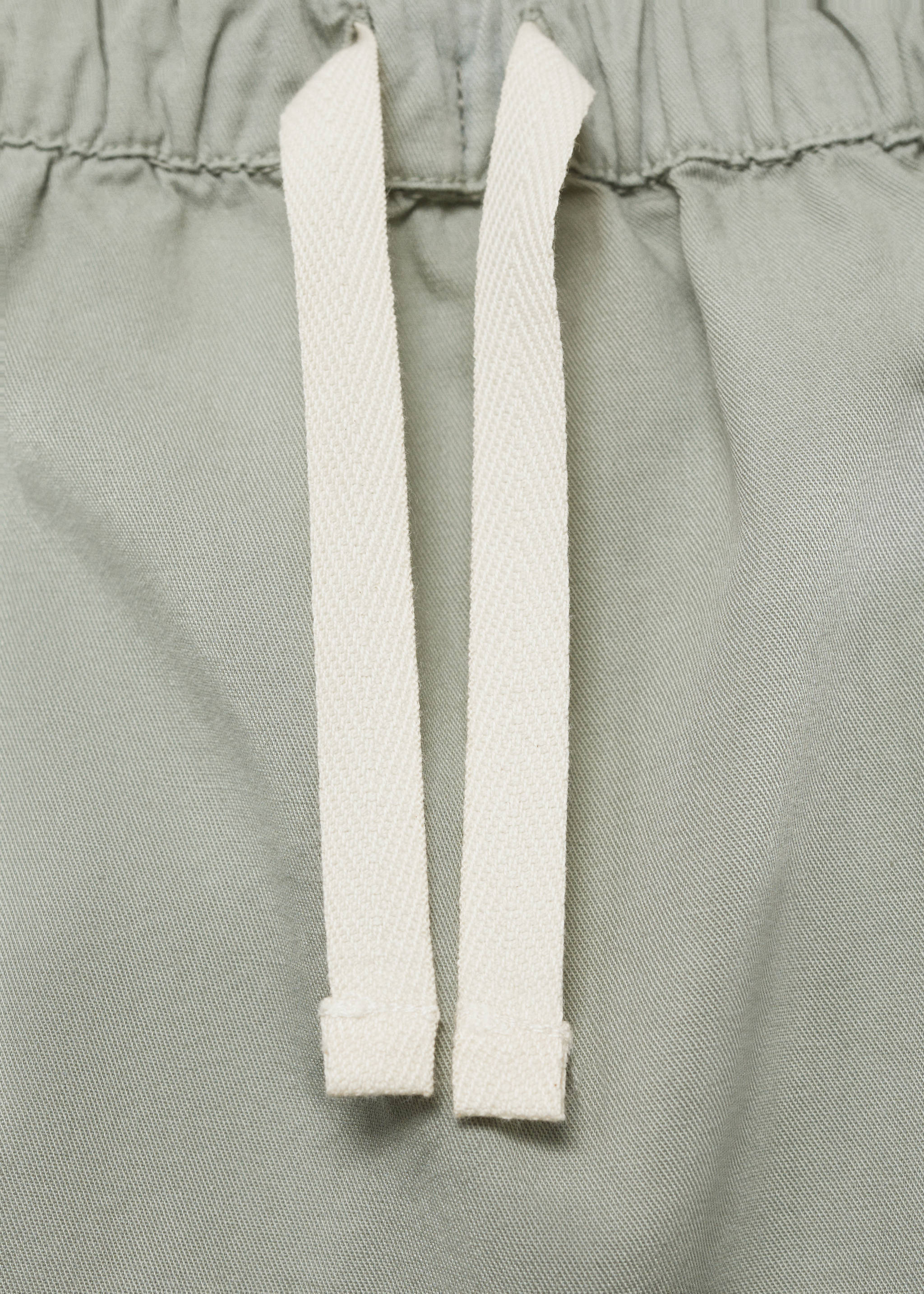 Plain cotton shorts - Details of the article 8