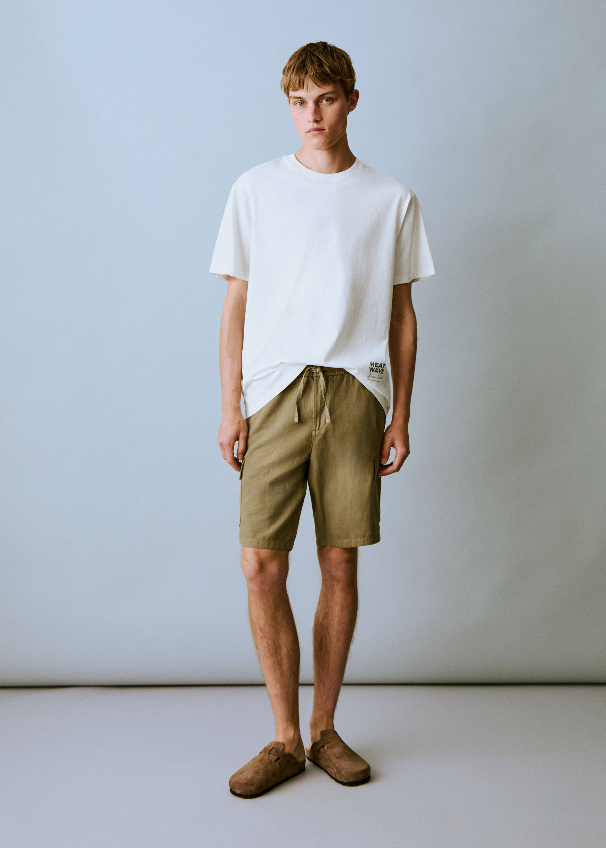 Short-sleeved printed t-shirt - General plane