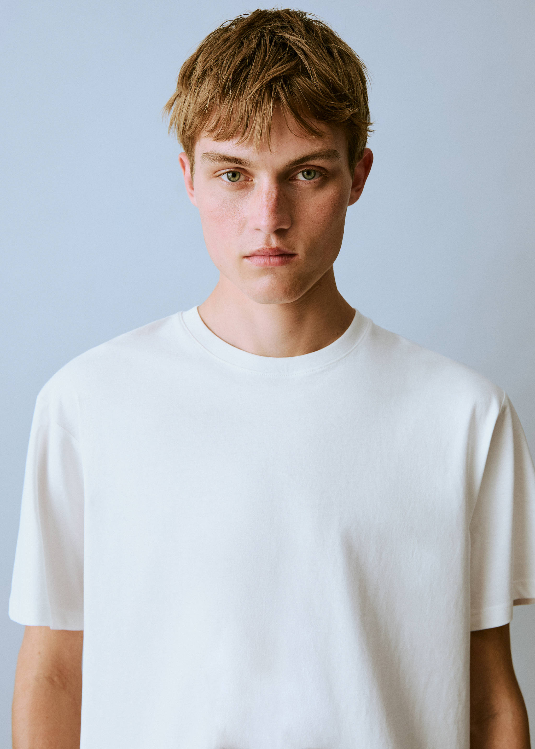 Short-sleeved printed t-shirt - Details of the article 1