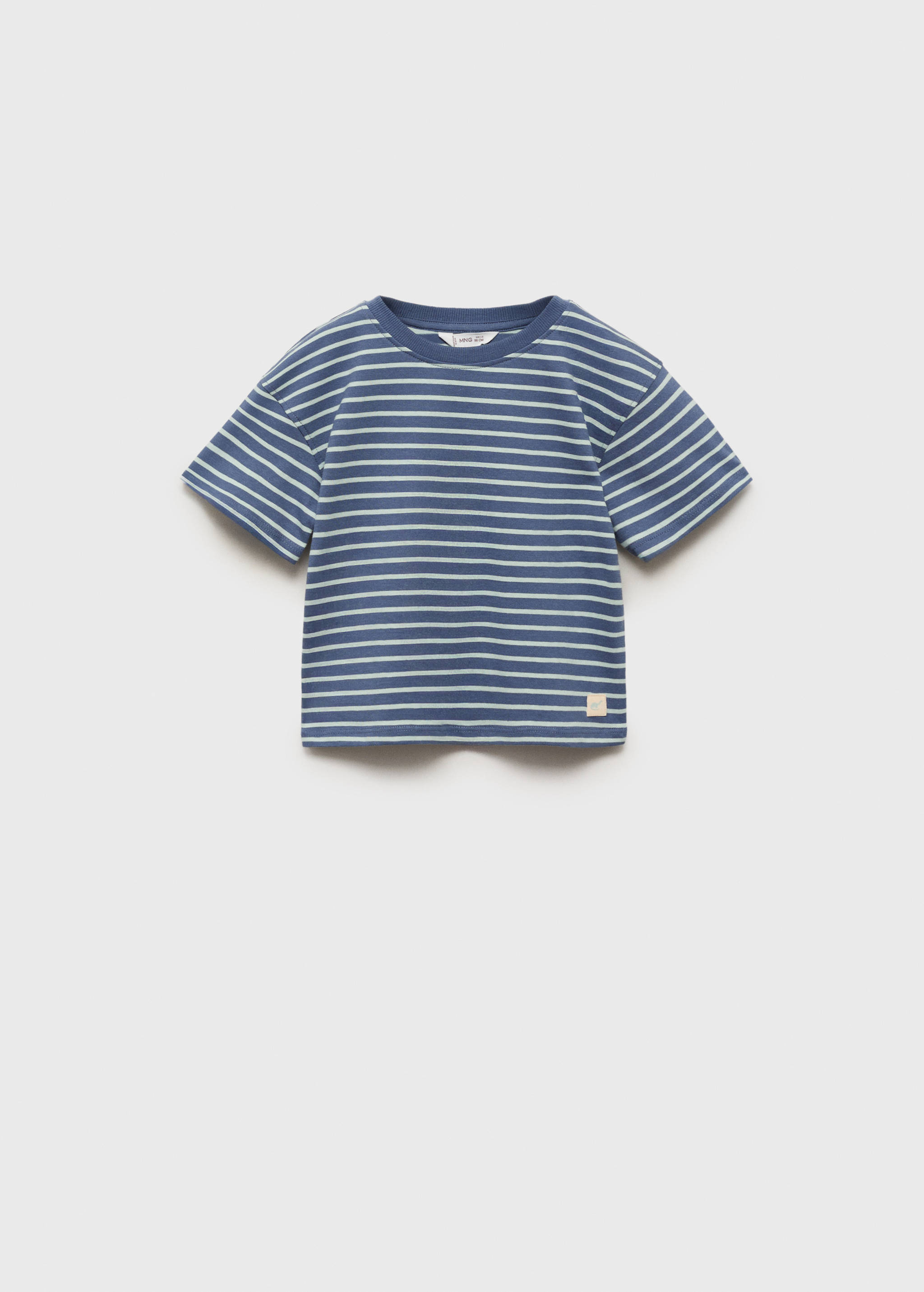 Striped cotton T-shirt - Article without model
