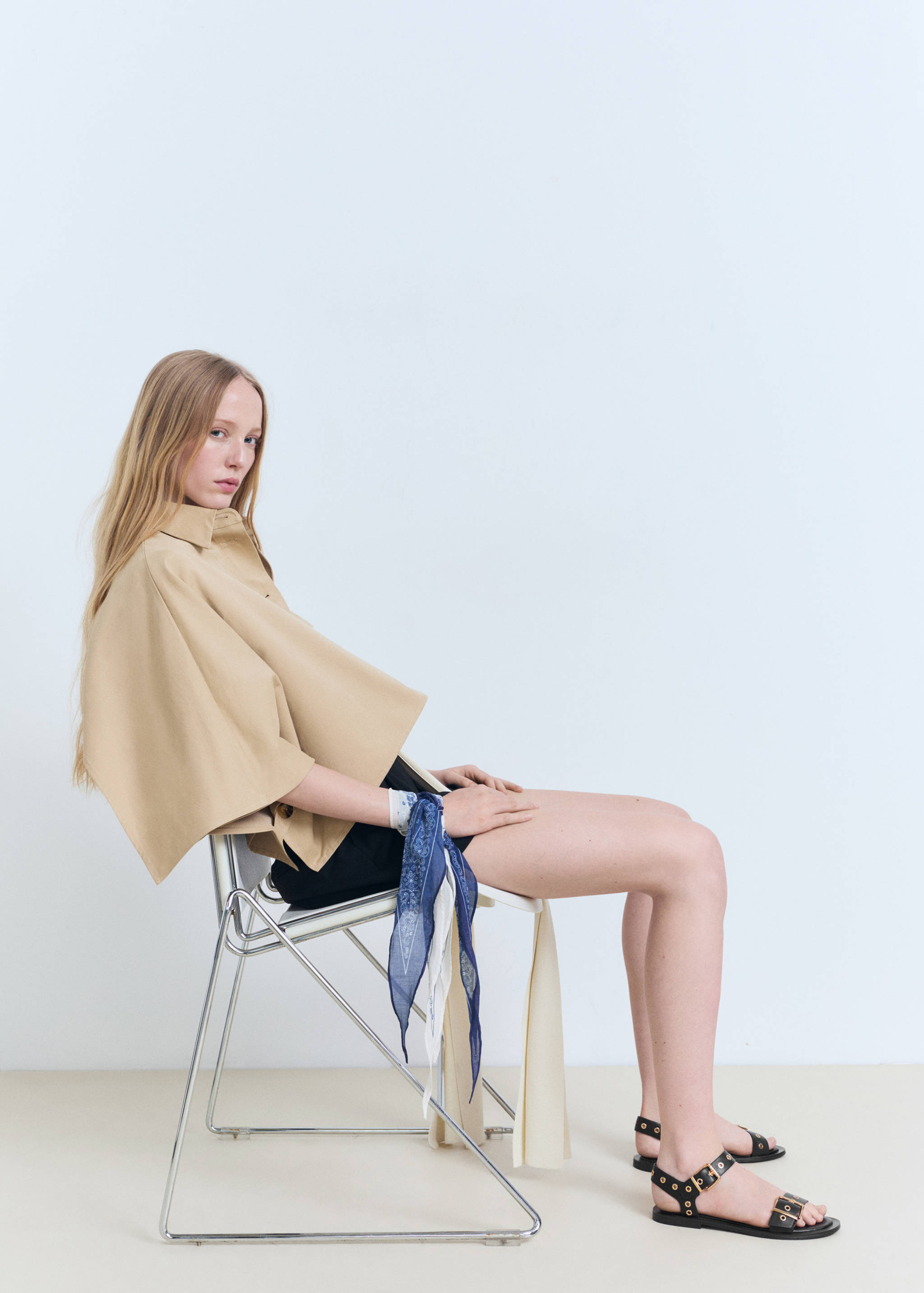 Set mit 2 kombinierten Taschentüchern - Allgemeine Ansicht