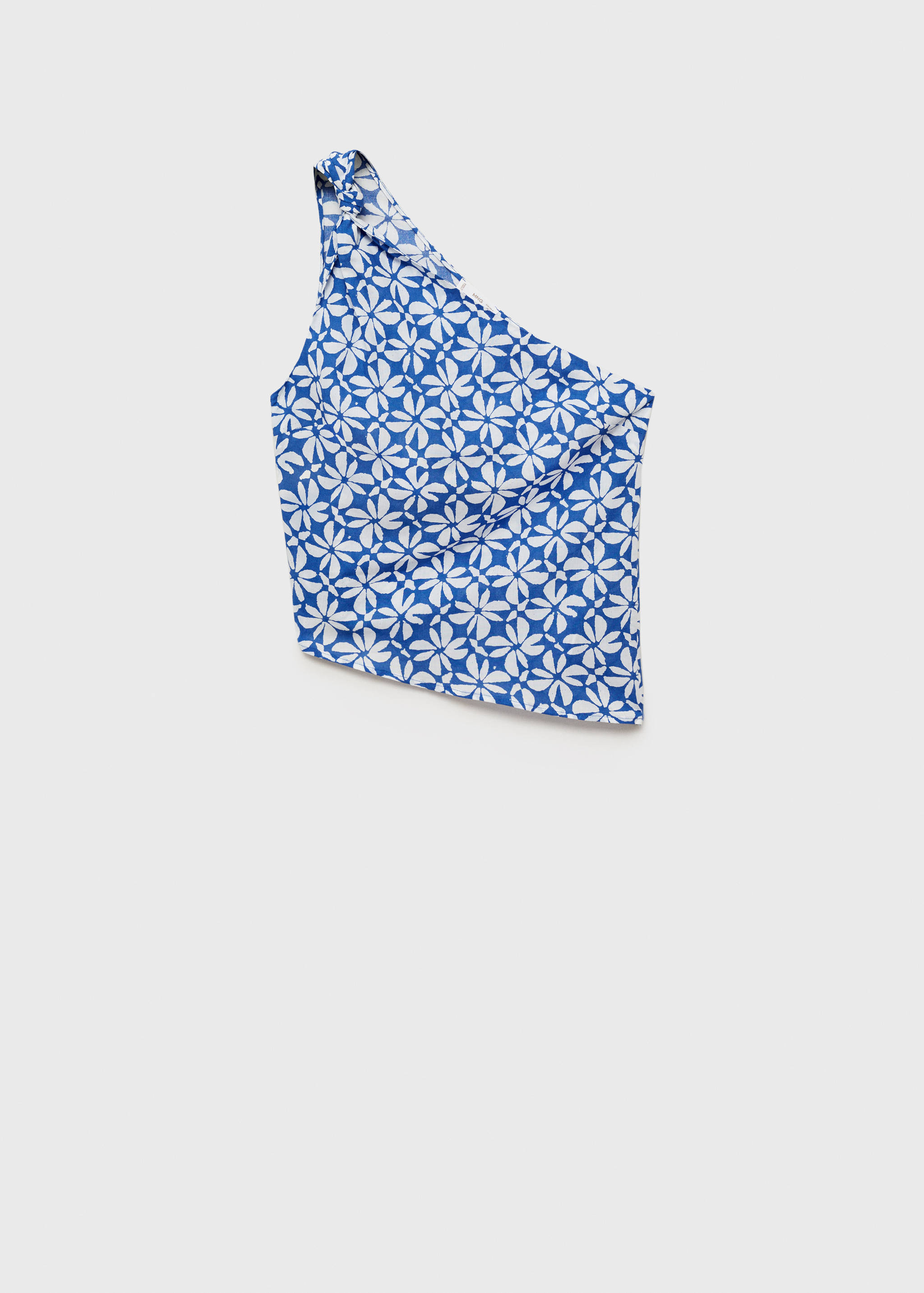Top asimétrico estampado - Artículo sin modelo