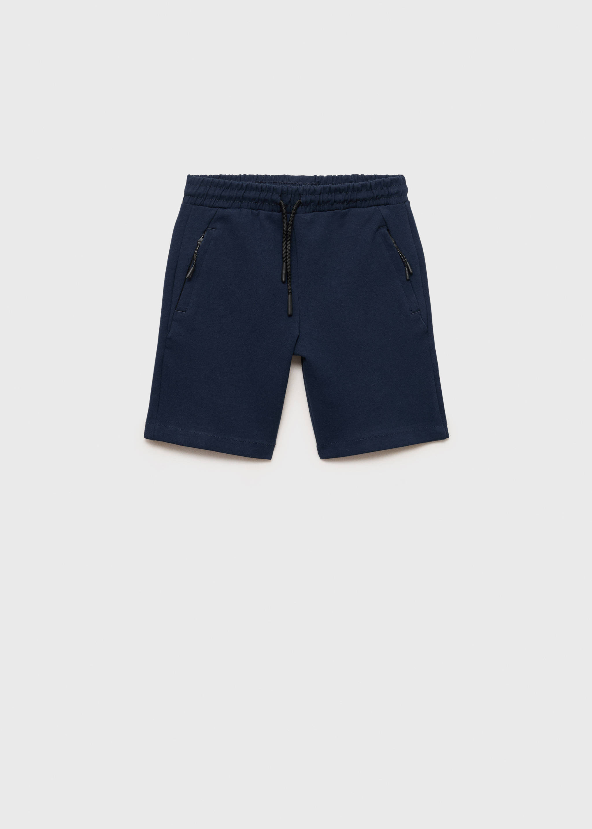 Cotton shorts with drawstring - Article without model