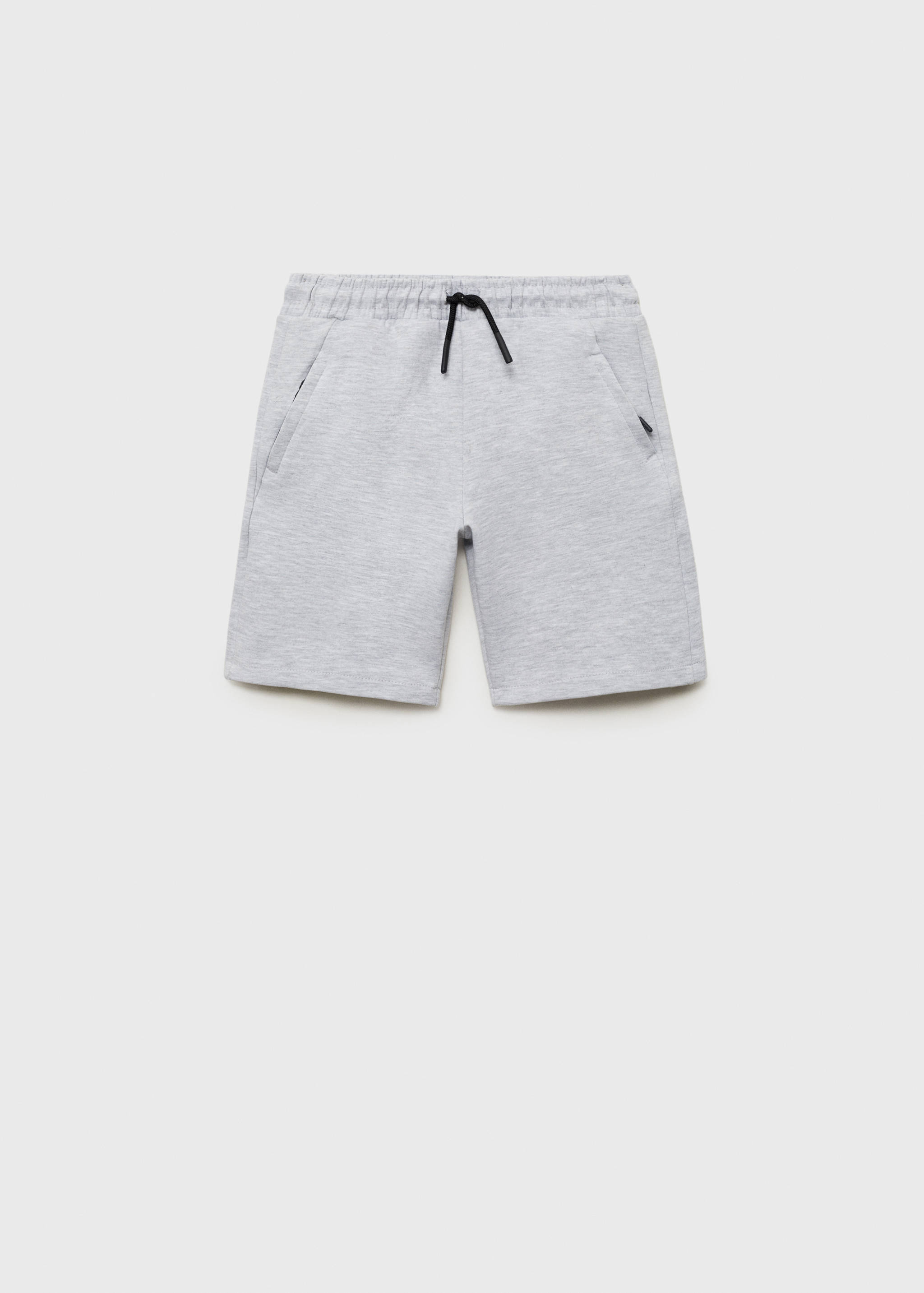 Cotton shorts with drawstring - Article without model