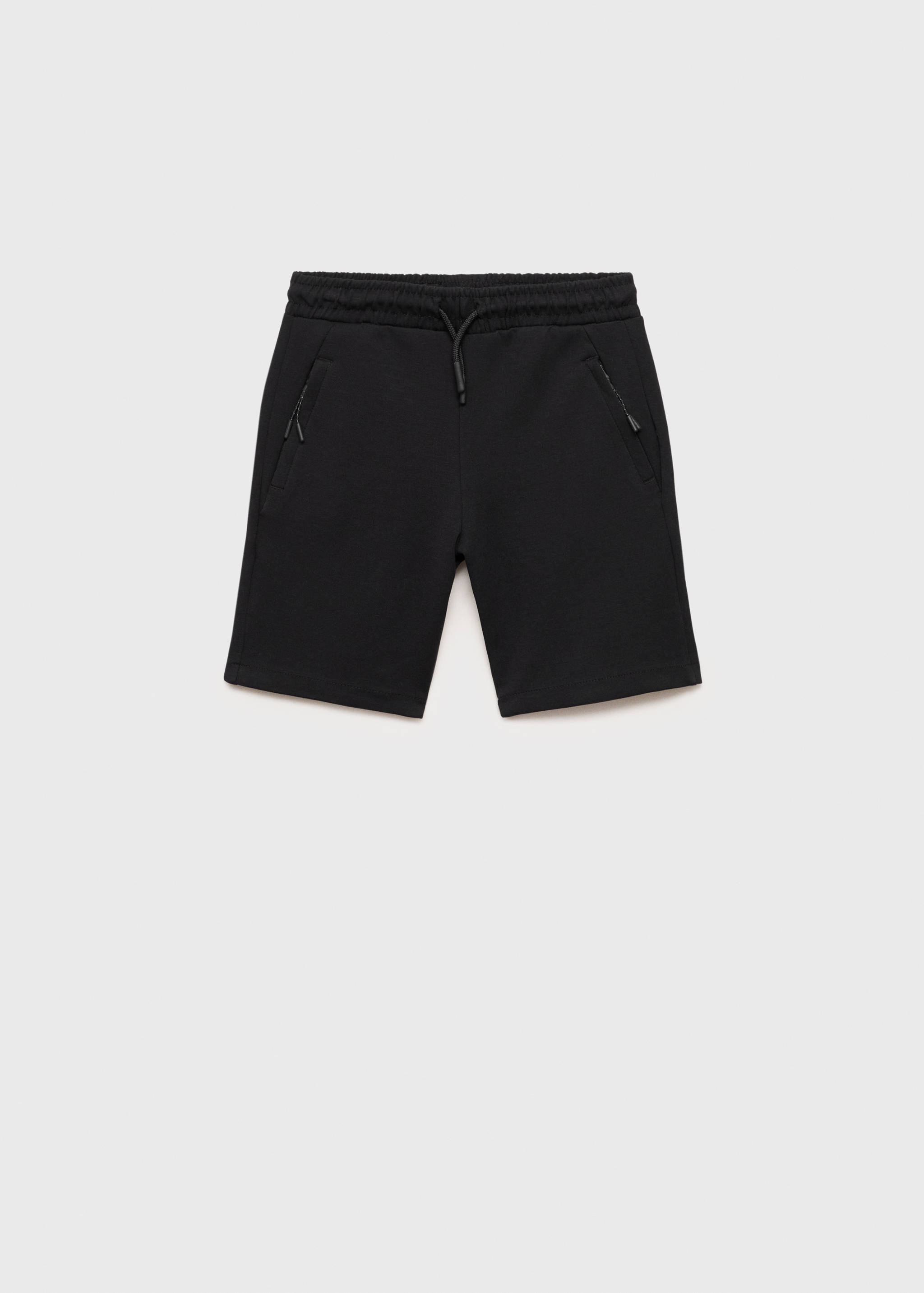 Cotton shorts with drawstring - Article without model