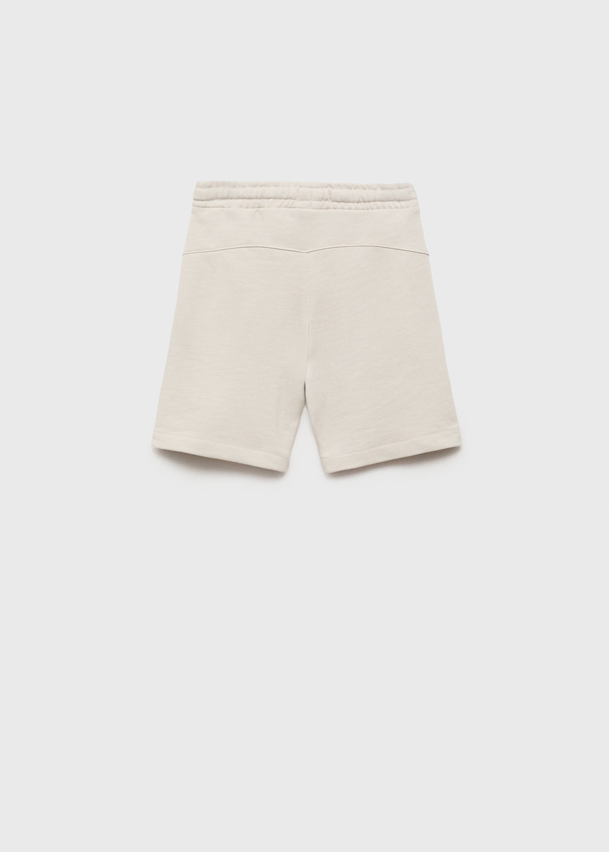 Contrast pockets Bermuda shorts - Reverse of the article