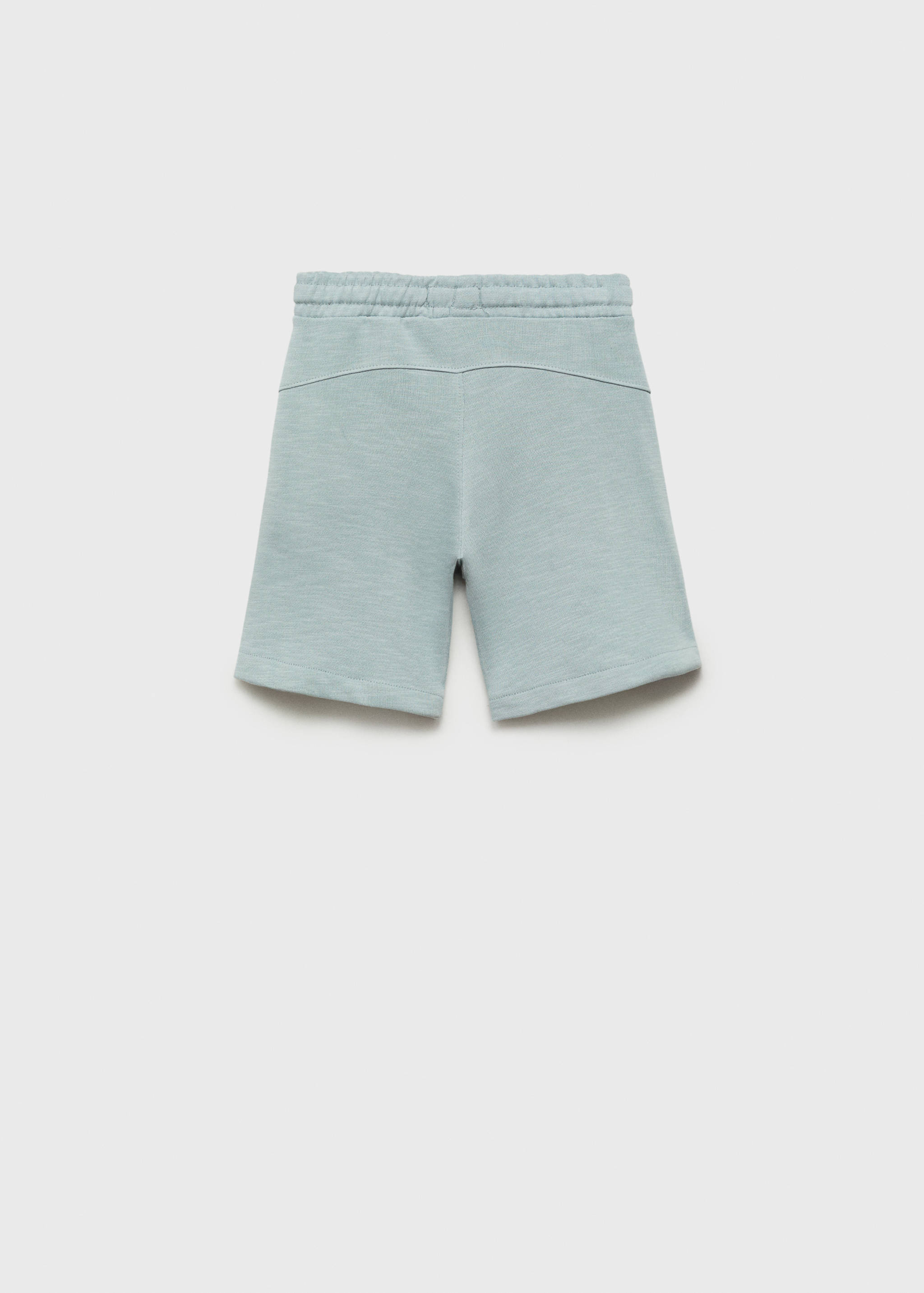 Contrast pockets Bermuda shorts - Reverse of the article