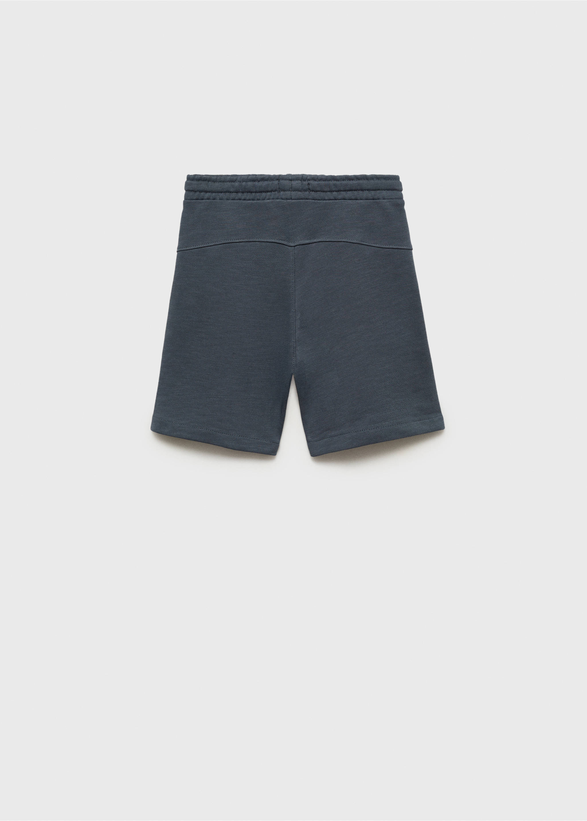Contrast pockets Bermuda shorts - Reverse of the article, Dark Grey. Ref: 87037705-00.