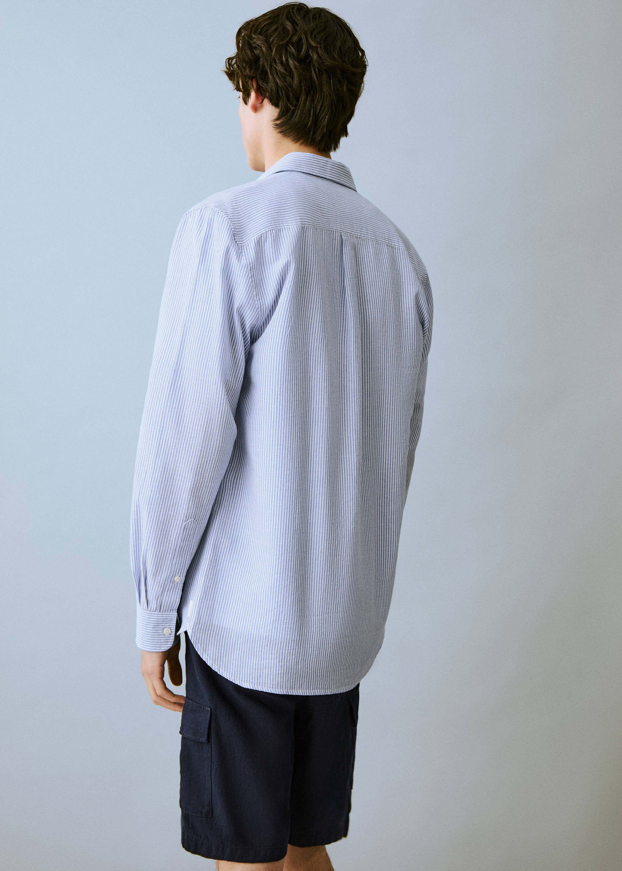 Camisa Òxford lli - Revers de l'article
