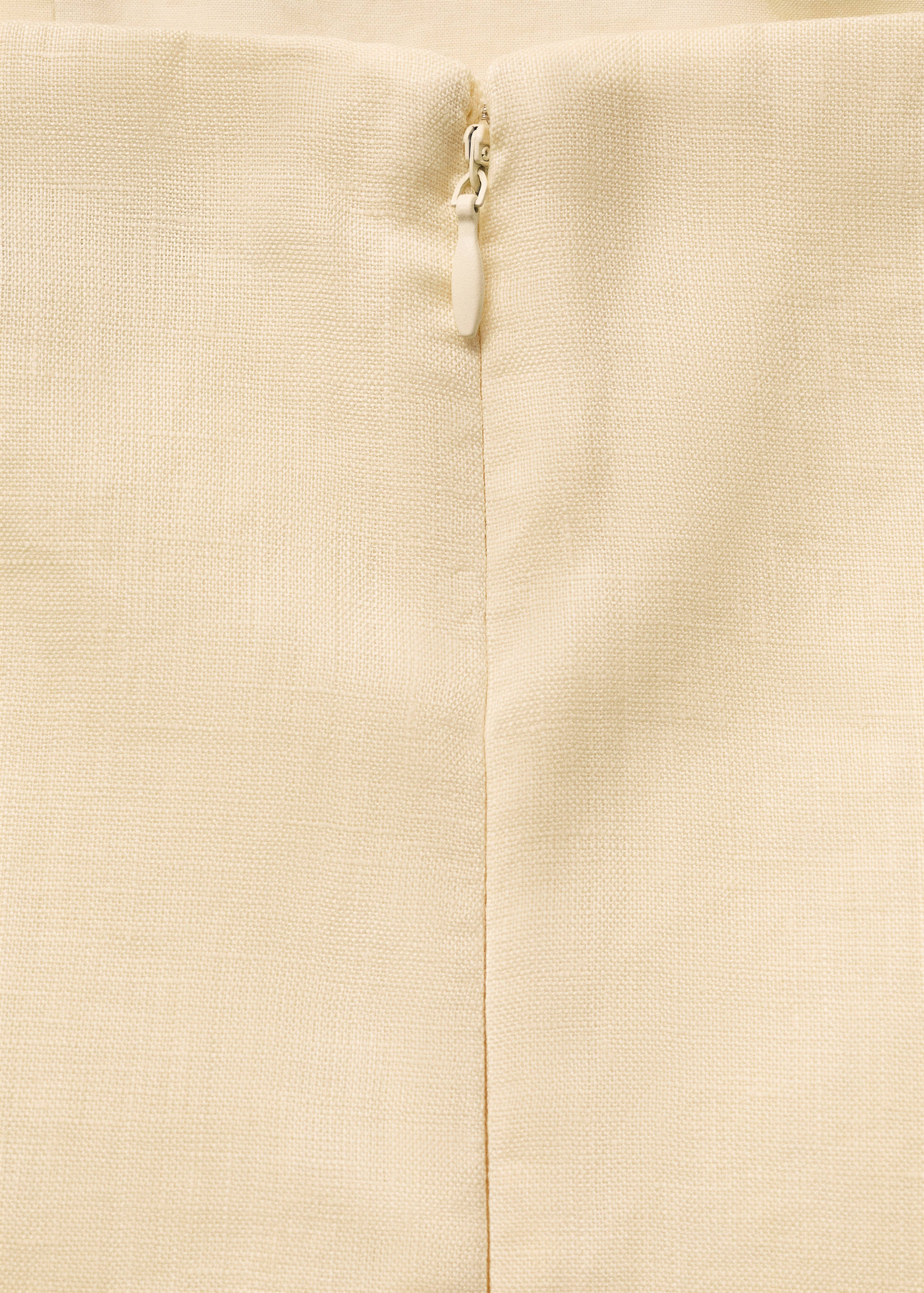 Linen dress with puffed hem - Details of the article 8