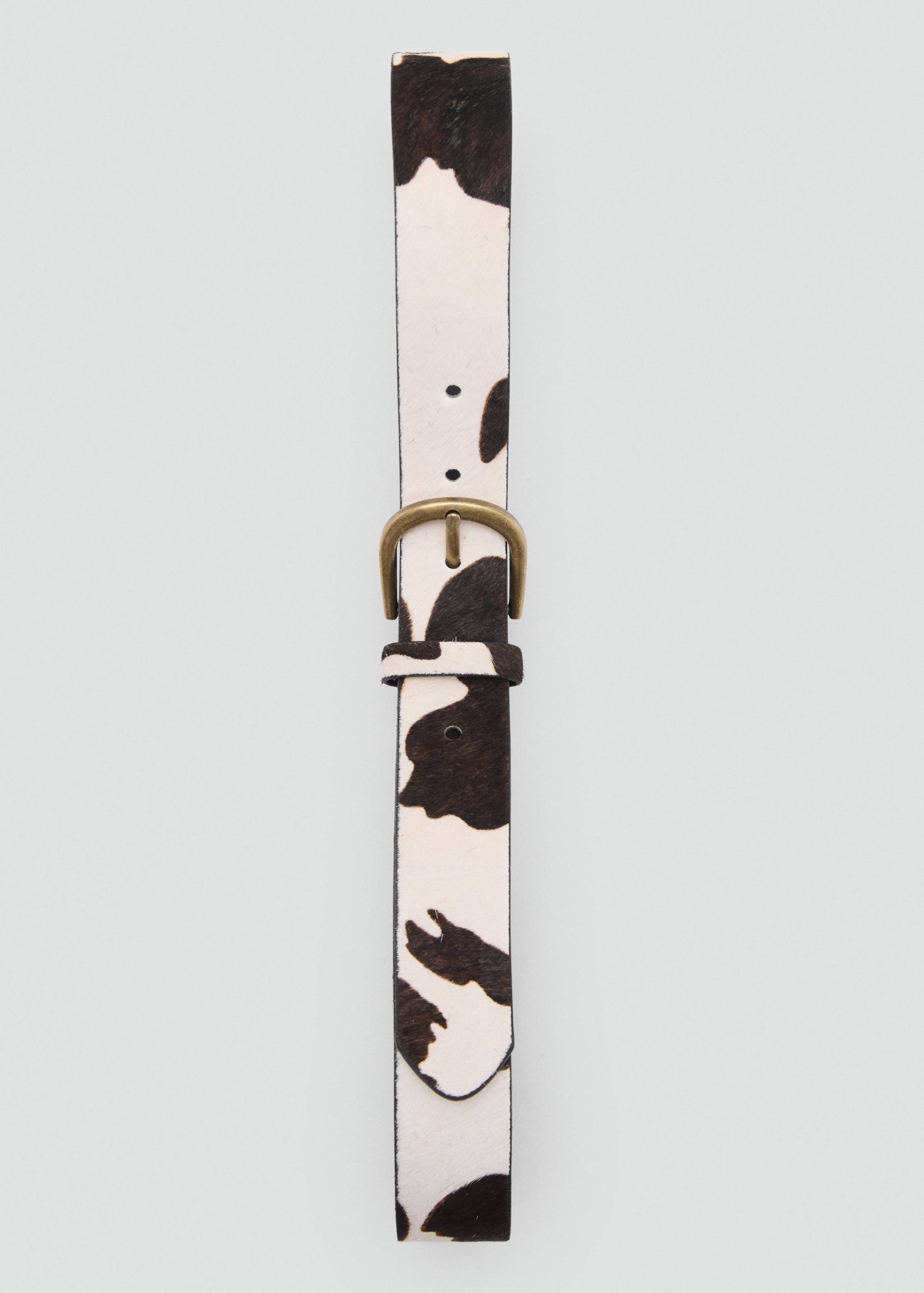 Cinturón piel animal print - Detalle del artículo 2