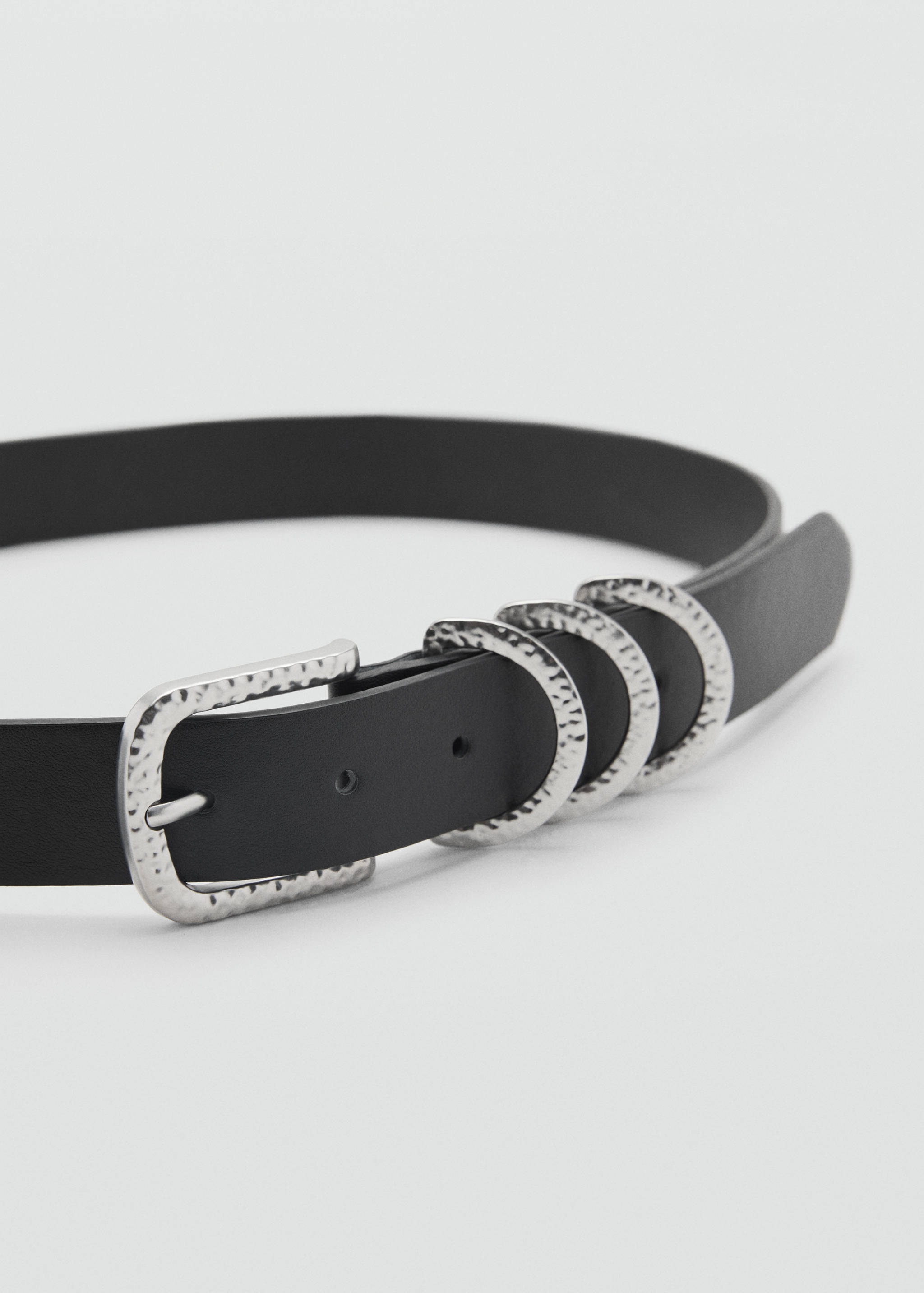 Thin belt with metal buckle - Medium plane