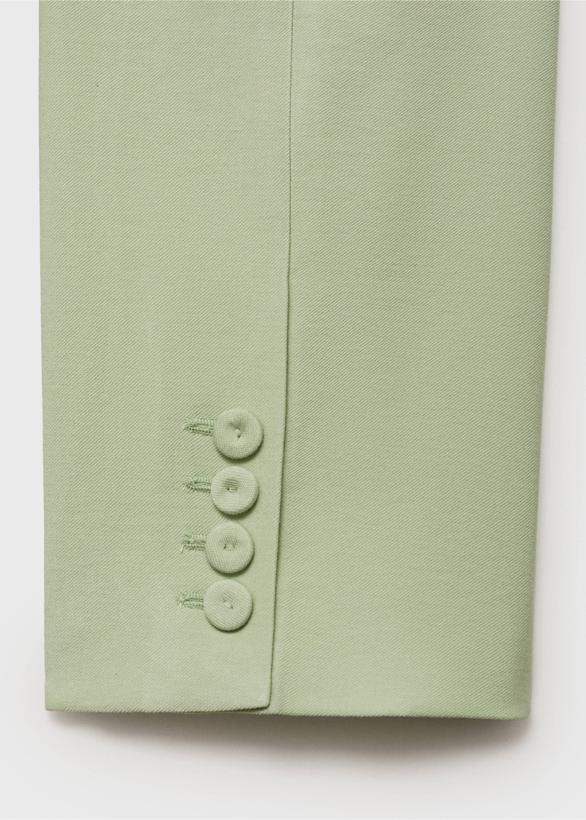 Blazer traje recto - Detalle del artículo 0, Verde pastel. Ref: 87037911-00.